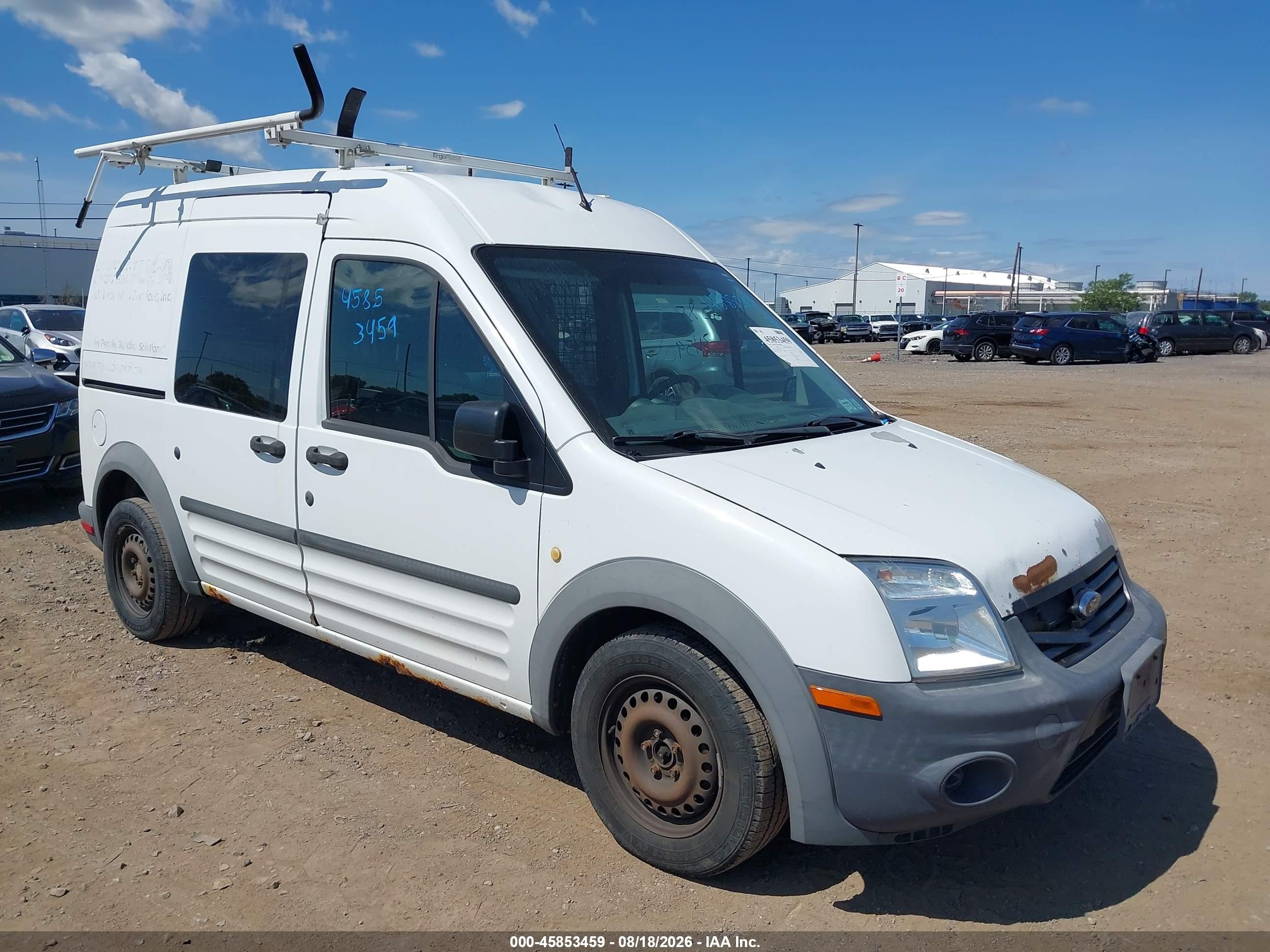 2013 Ford Transit Connect Xl Белый vin: NM0LS6AN2DT168342
