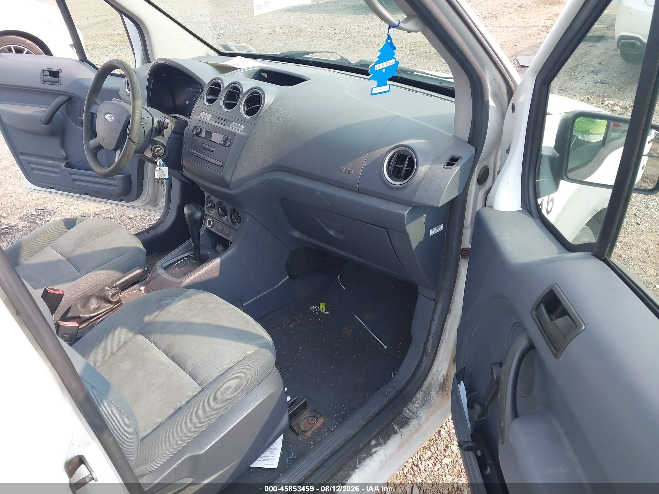 2013 Ford Transit Connect Xl White vin: NM0LS6AN2DT168342