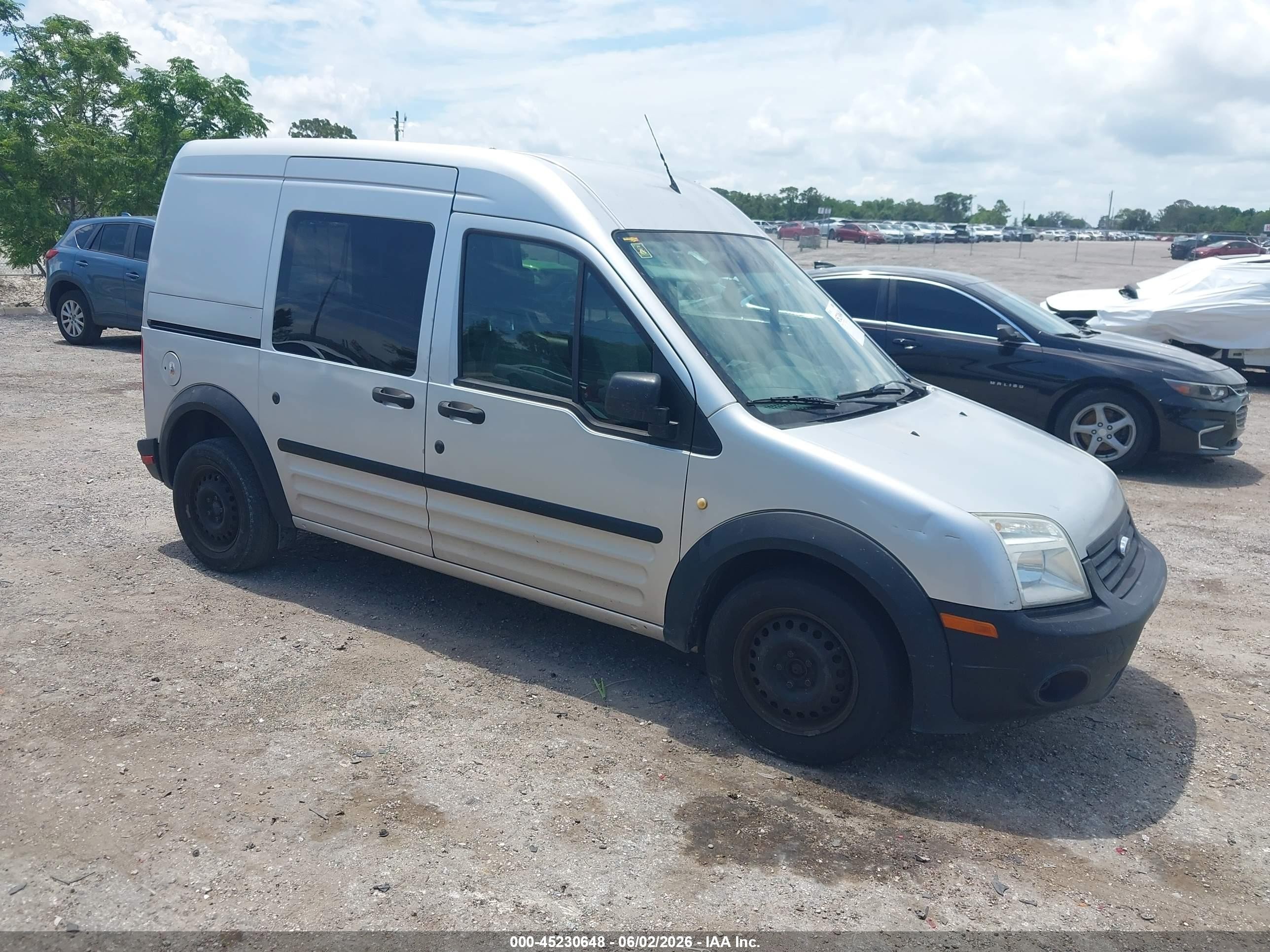 2013 Ford Transit Connect Xl Серебряный vin: NM0LS6AN3DT142526