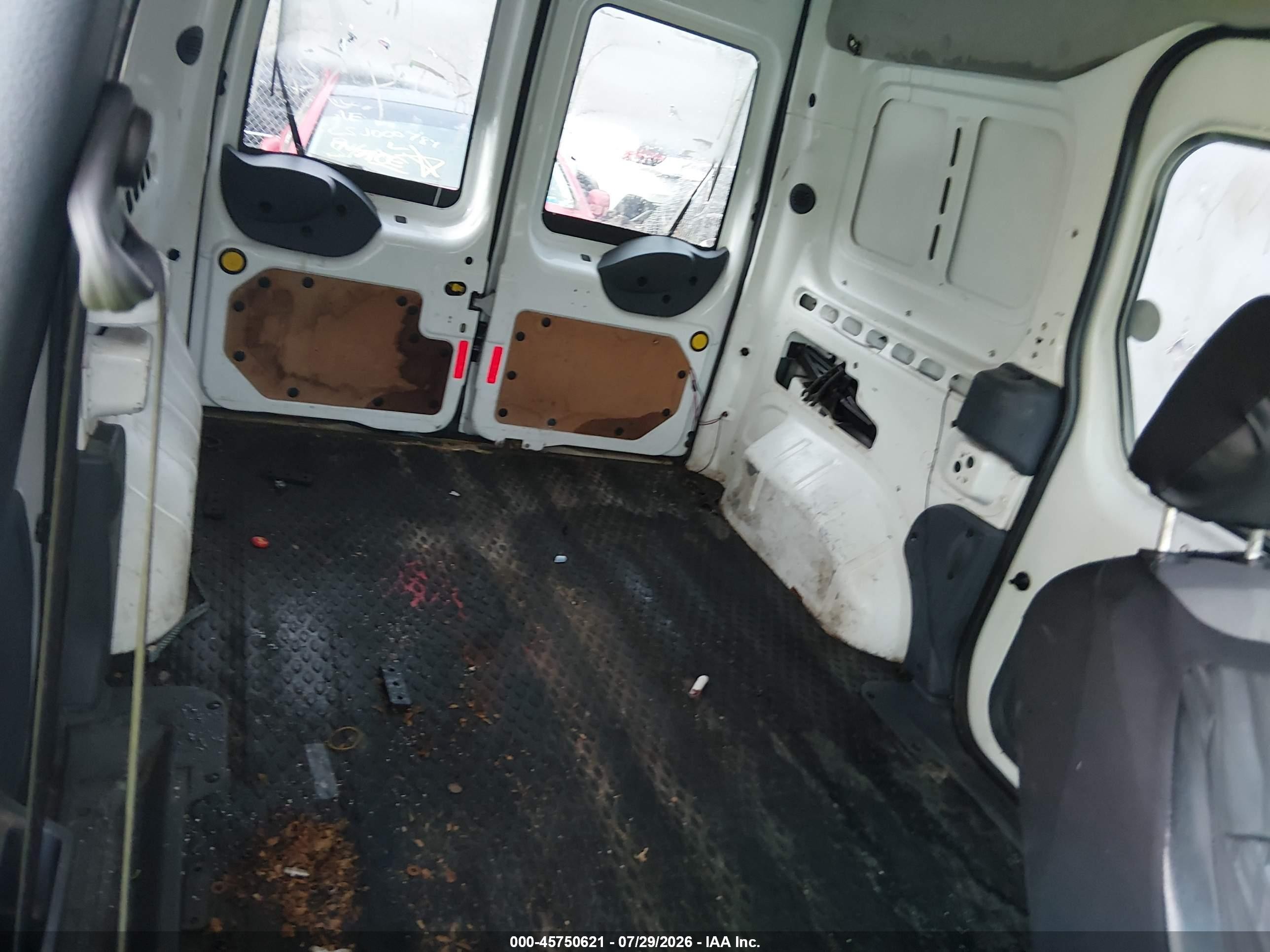 2010 Ford Transit Connect Xl White vin: NM0LS6AN4AT003016