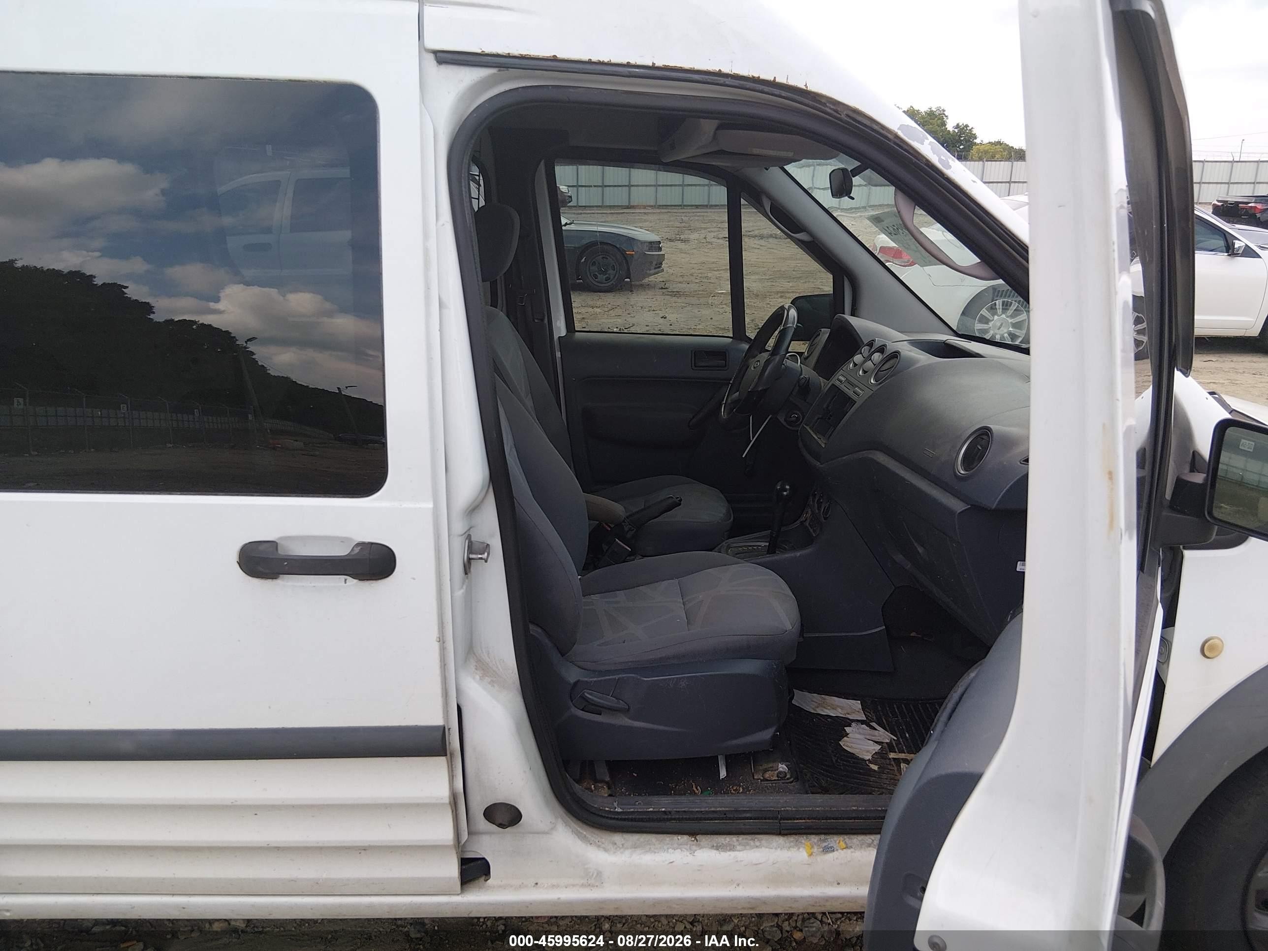 2010 Ford Transit Connect Xl White vin: NM0LS6AN4AT011729