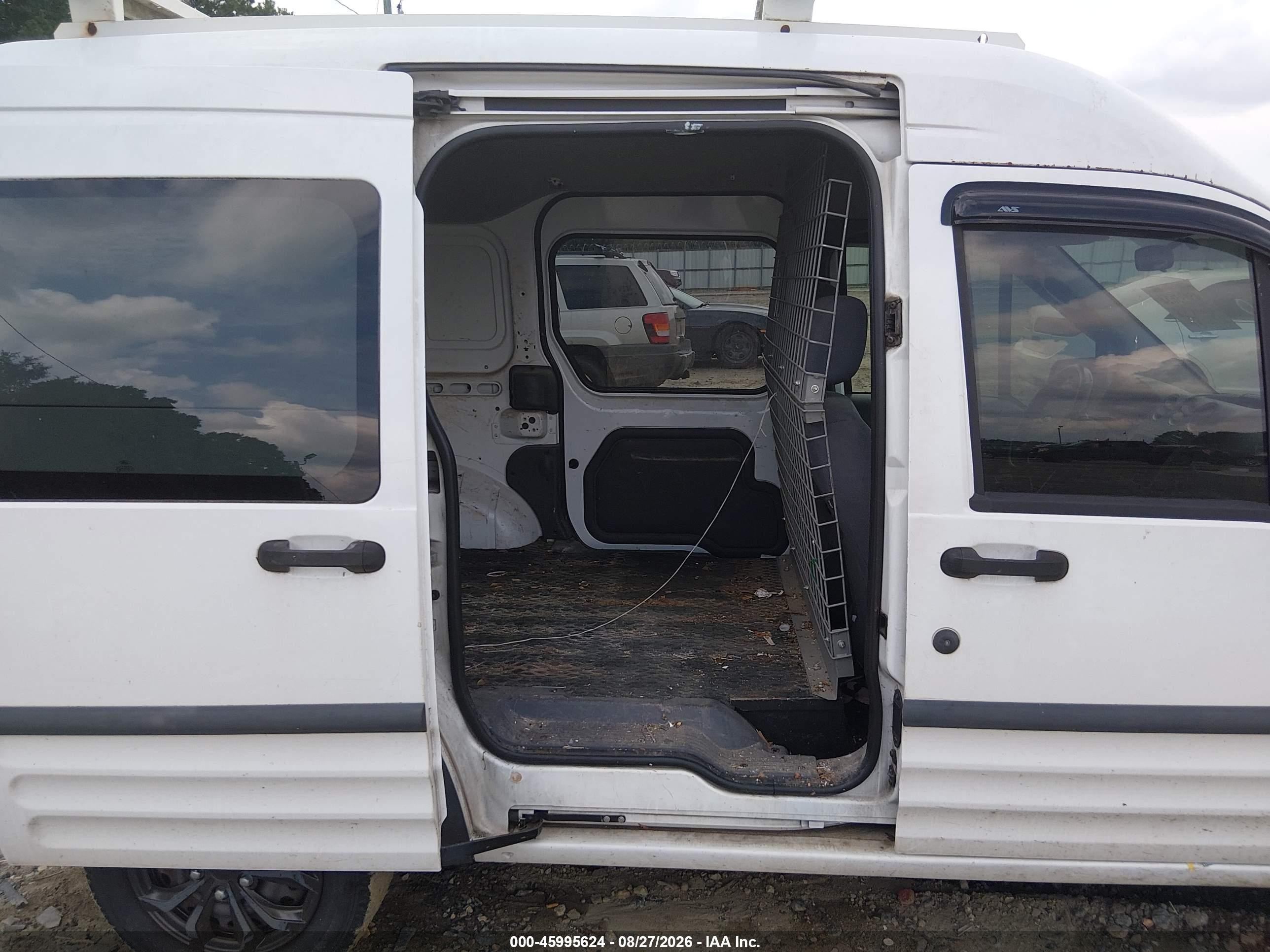2010 Ford Transit Connect Xl White vin: NM0LS6AN4AT011729