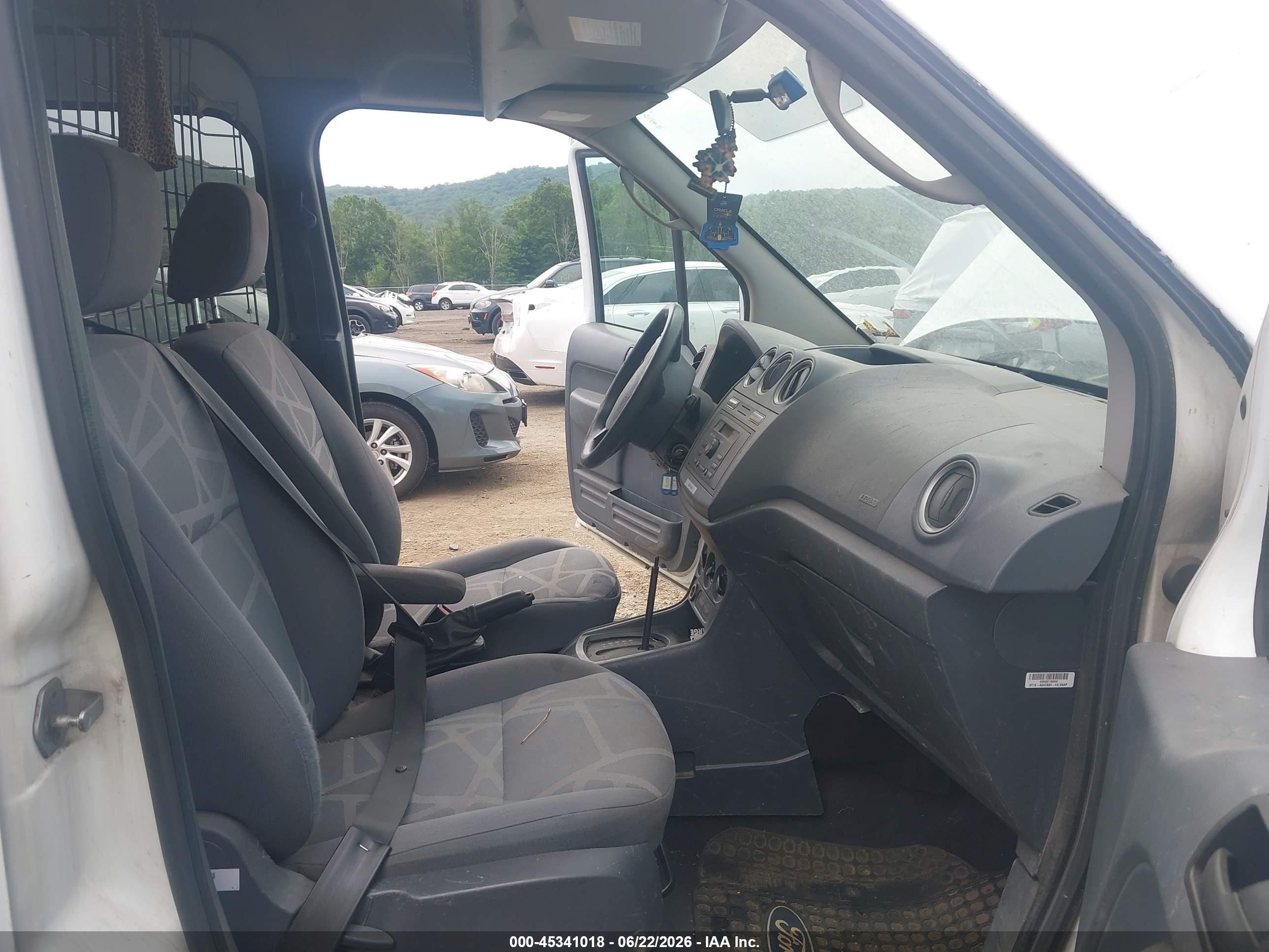 2010 Ford Transit Connect Xl White vin: NM0LS6AN4AT022312