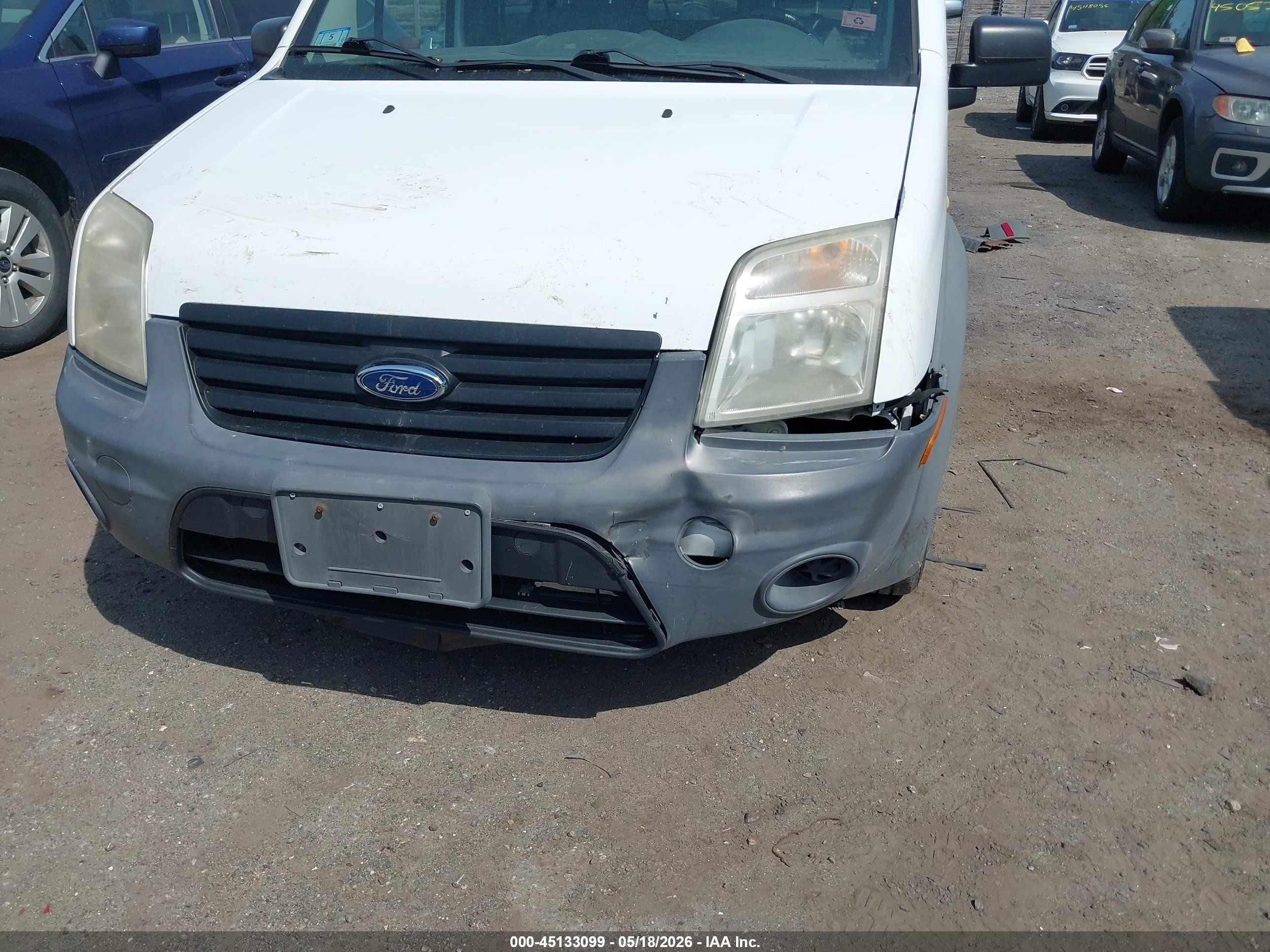 2011 Ford Transit Connect Xl Белый vin: NM0LS6AN4BT056008