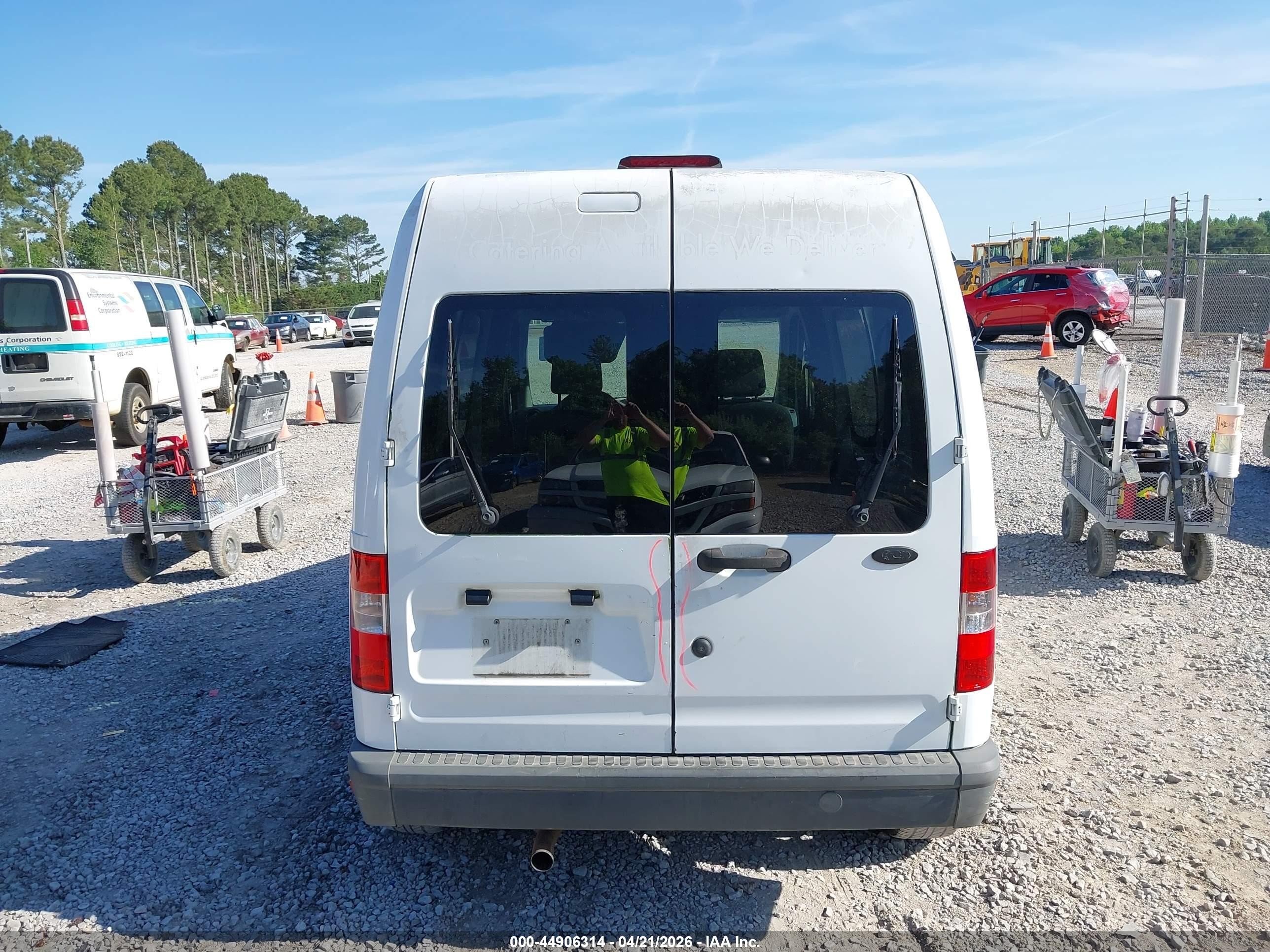 2012 Ford Transit Connect Xl White vin: NM0LS6AN4CT082366
