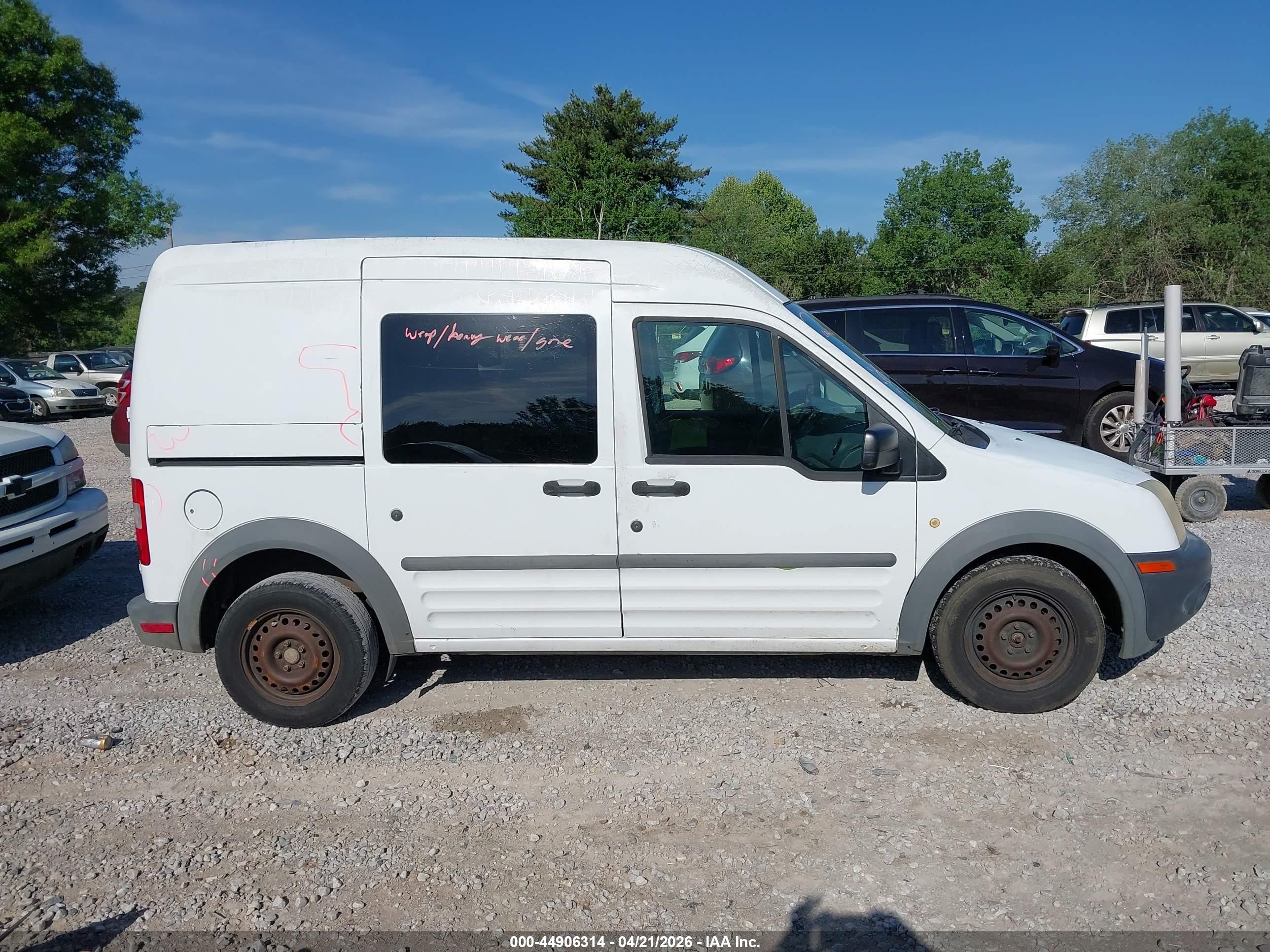 2012 Ford Transit Connect Xl White vin: NM0LS6AN4CT082366