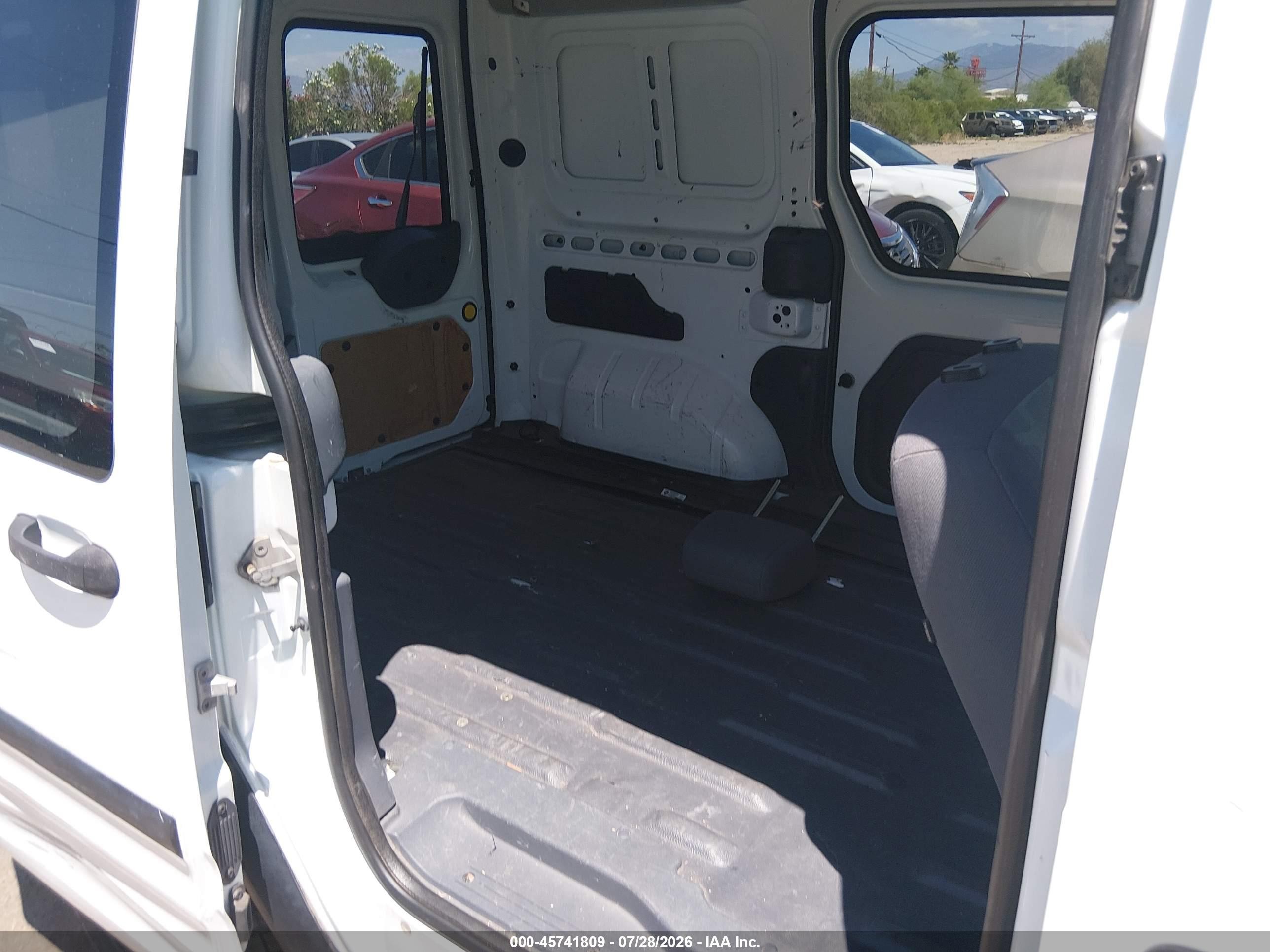 2013 Ford Transit Connect Xl White vin: NM0LS6AN4DT149999