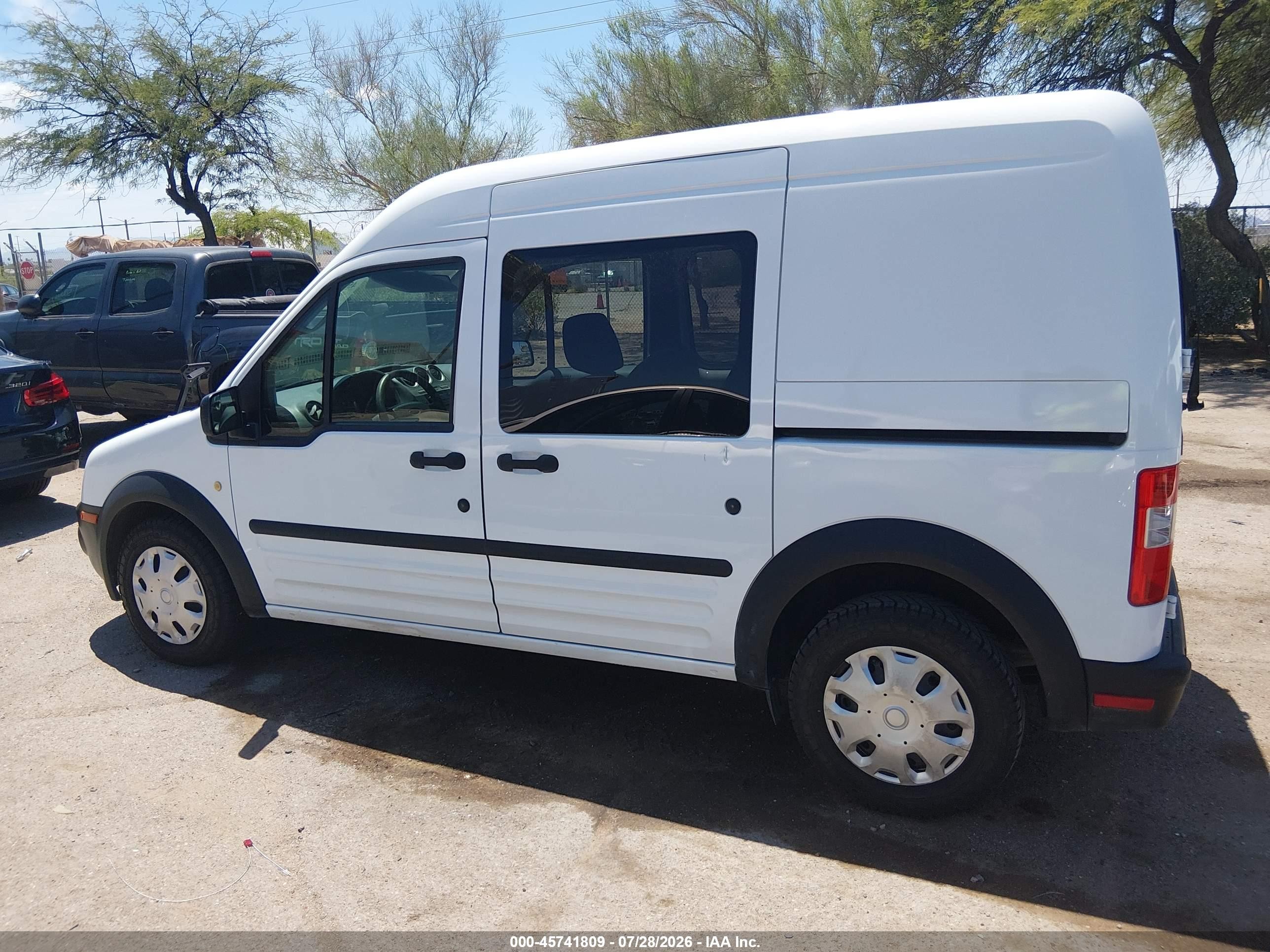 2013 Ford Transit Connect Xl White vin: NM0LS6AN4DT149999