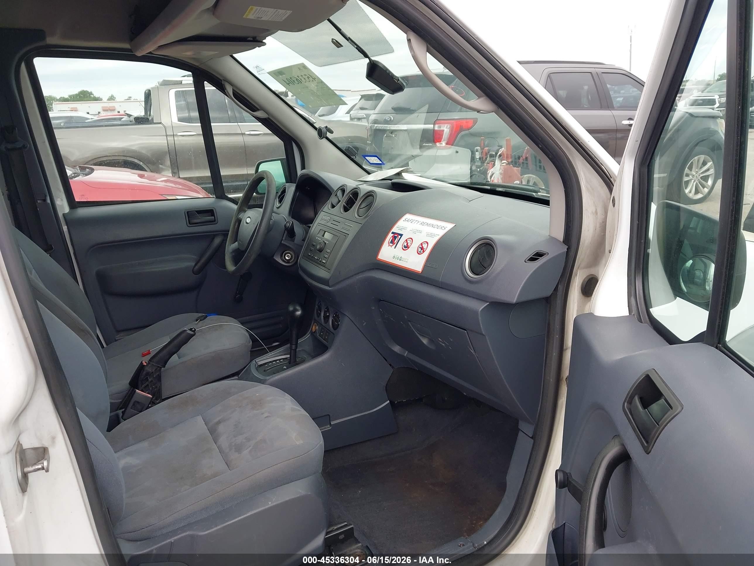 2010 Ford Transit Connect Xl White vin: NM0LS6AN5AT030712