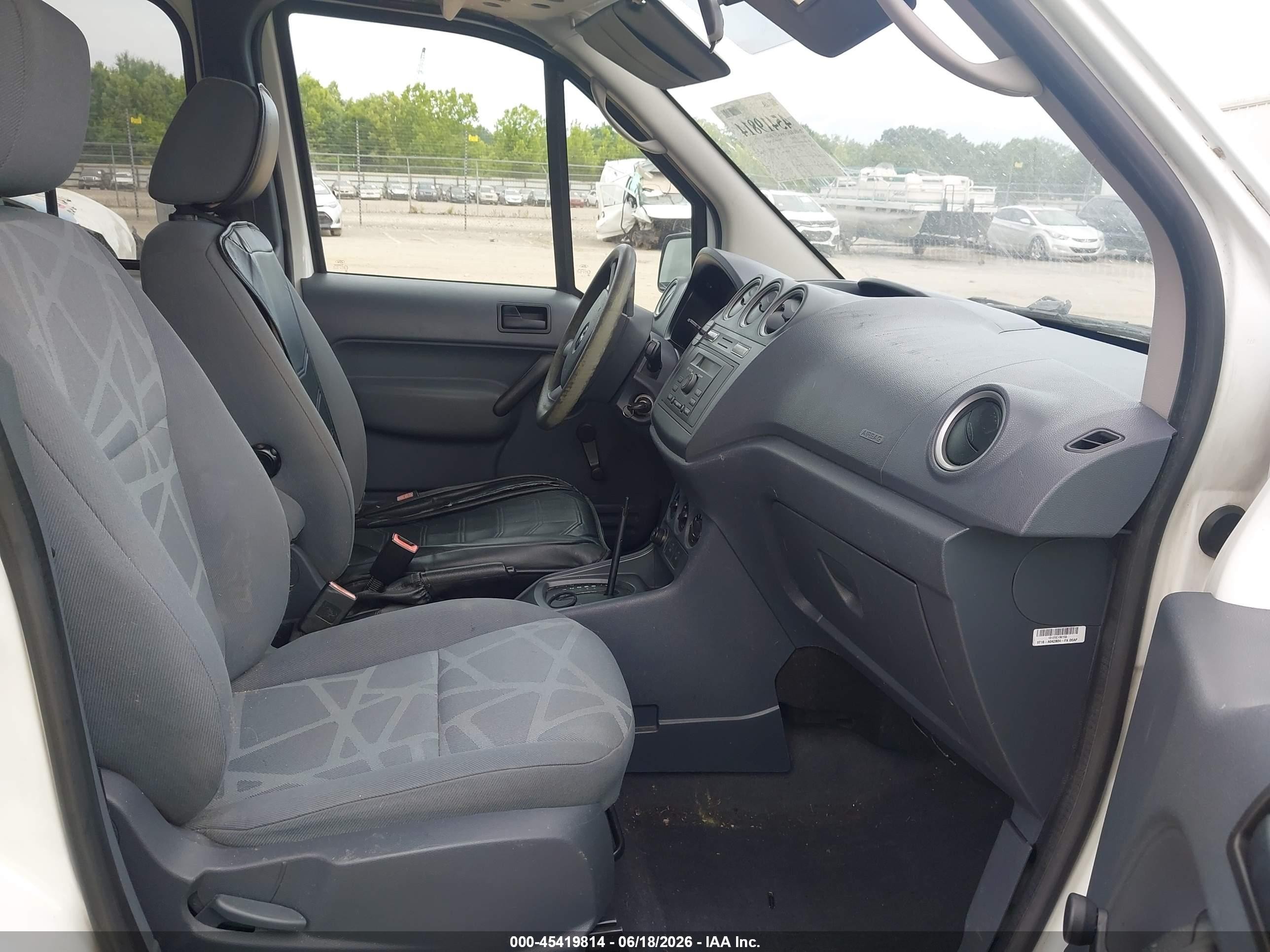 2010 Ford Transit Connect Xl White vin: NM0LS6AN5AT037997