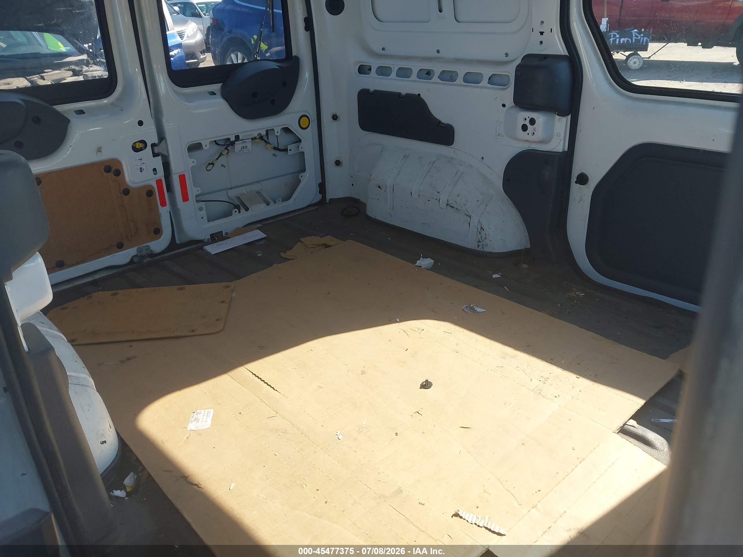 2013 Ford Transit Connect Xl White vin: NM0LS6AN5DT133116