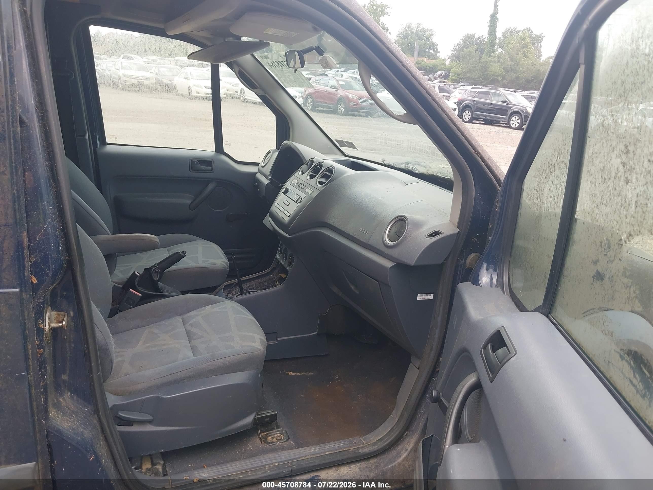 2013 Ford Transit Connect Xl Blue vin: NM0LS6AN5DT165502