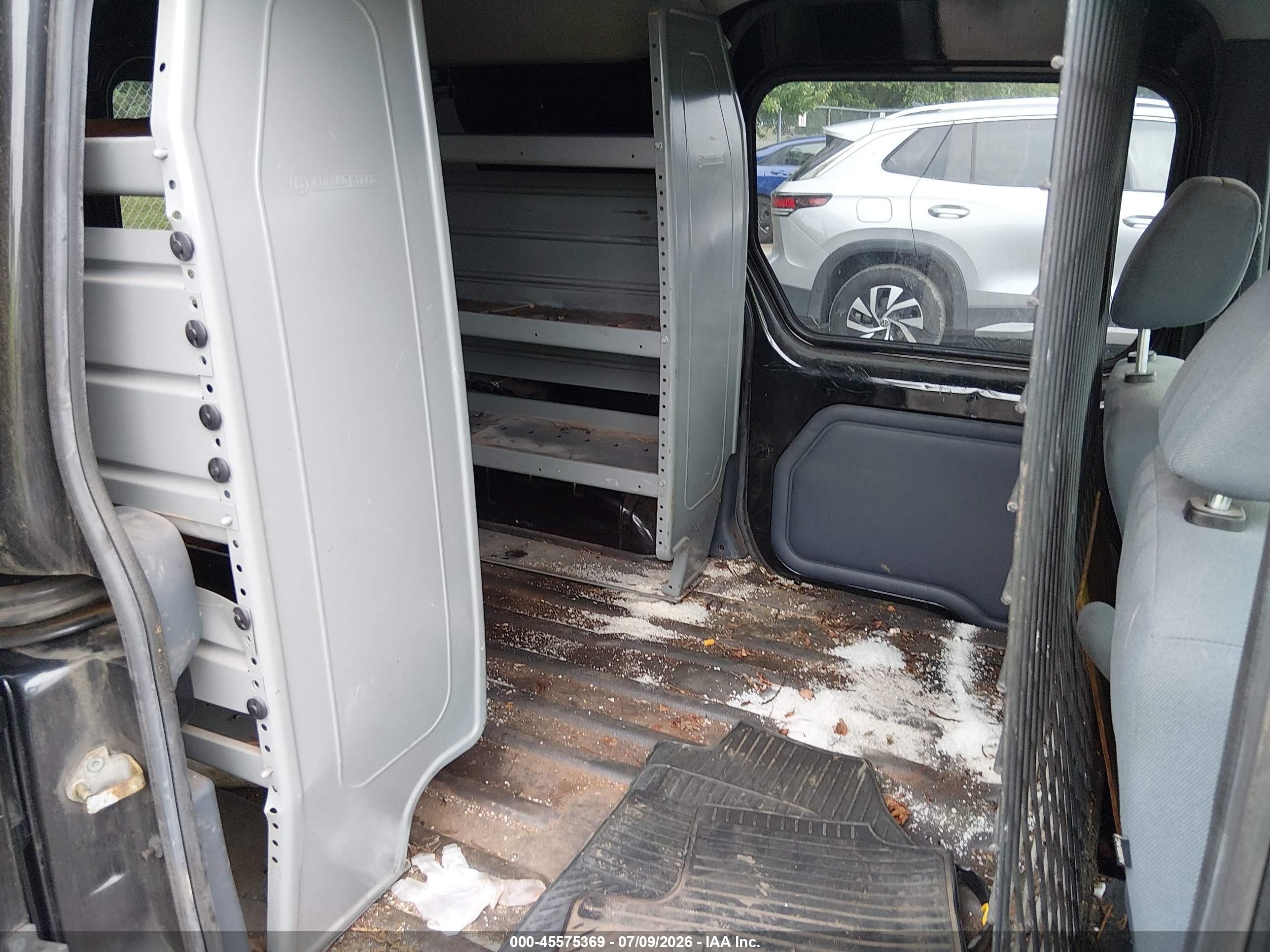 2012 Ford Transit Connect Xl Black vin: NM0LS6AN6CT102794