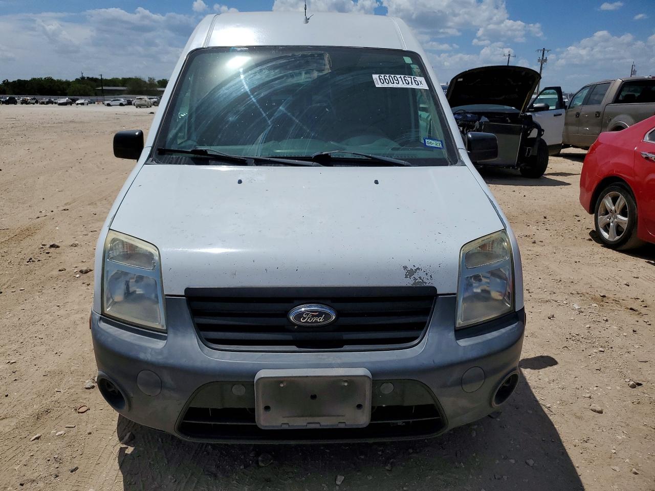 2013 Ford Transit Connect Xl White vin: NM0LS6AN6DT154217