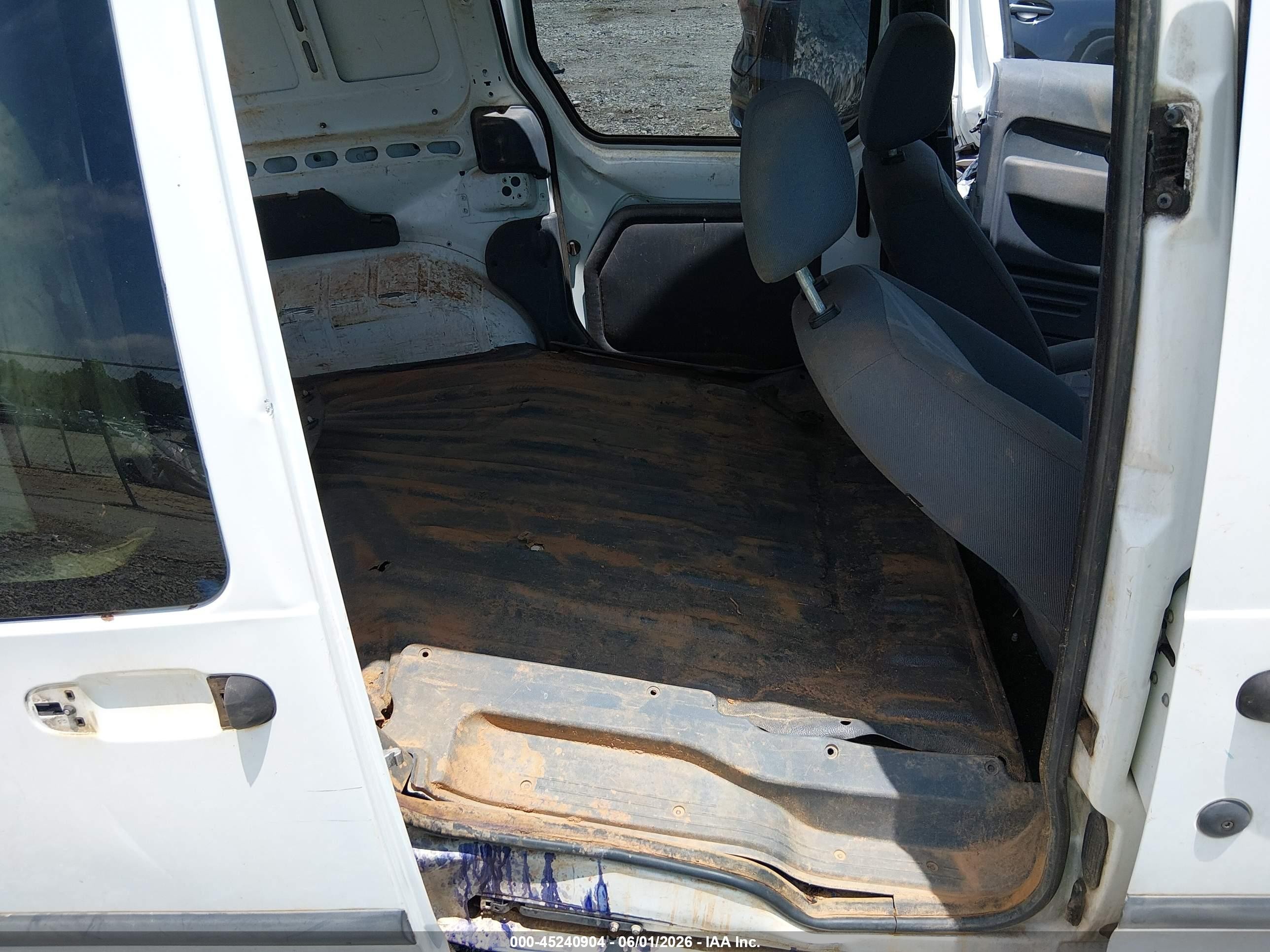 2013 Ford Transit Connect Xl White vin: NM0LS6AN7DT171981