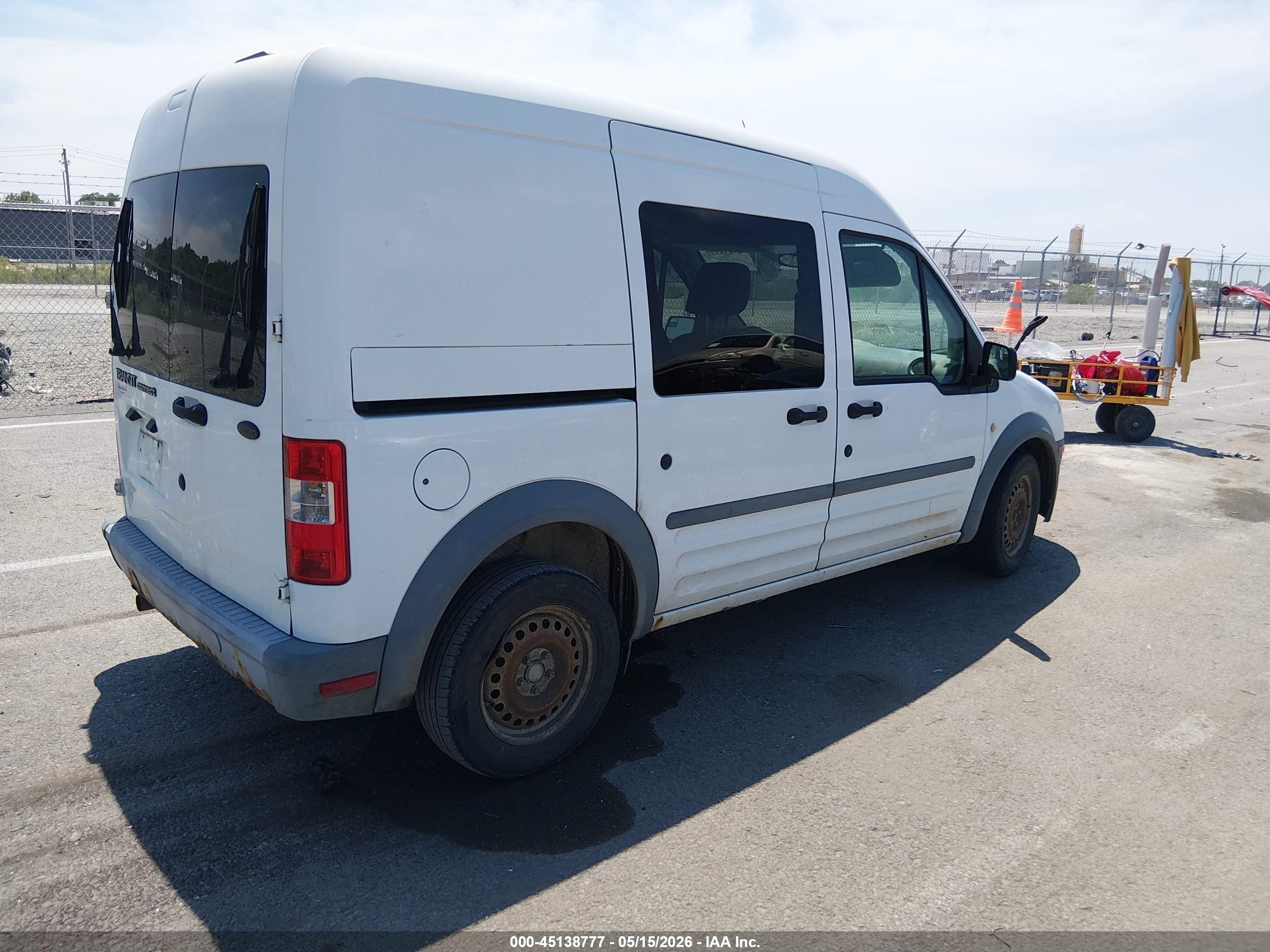 2012 Ford Transit Connect Xl Белый vin: NM0LS6AN8CT104465