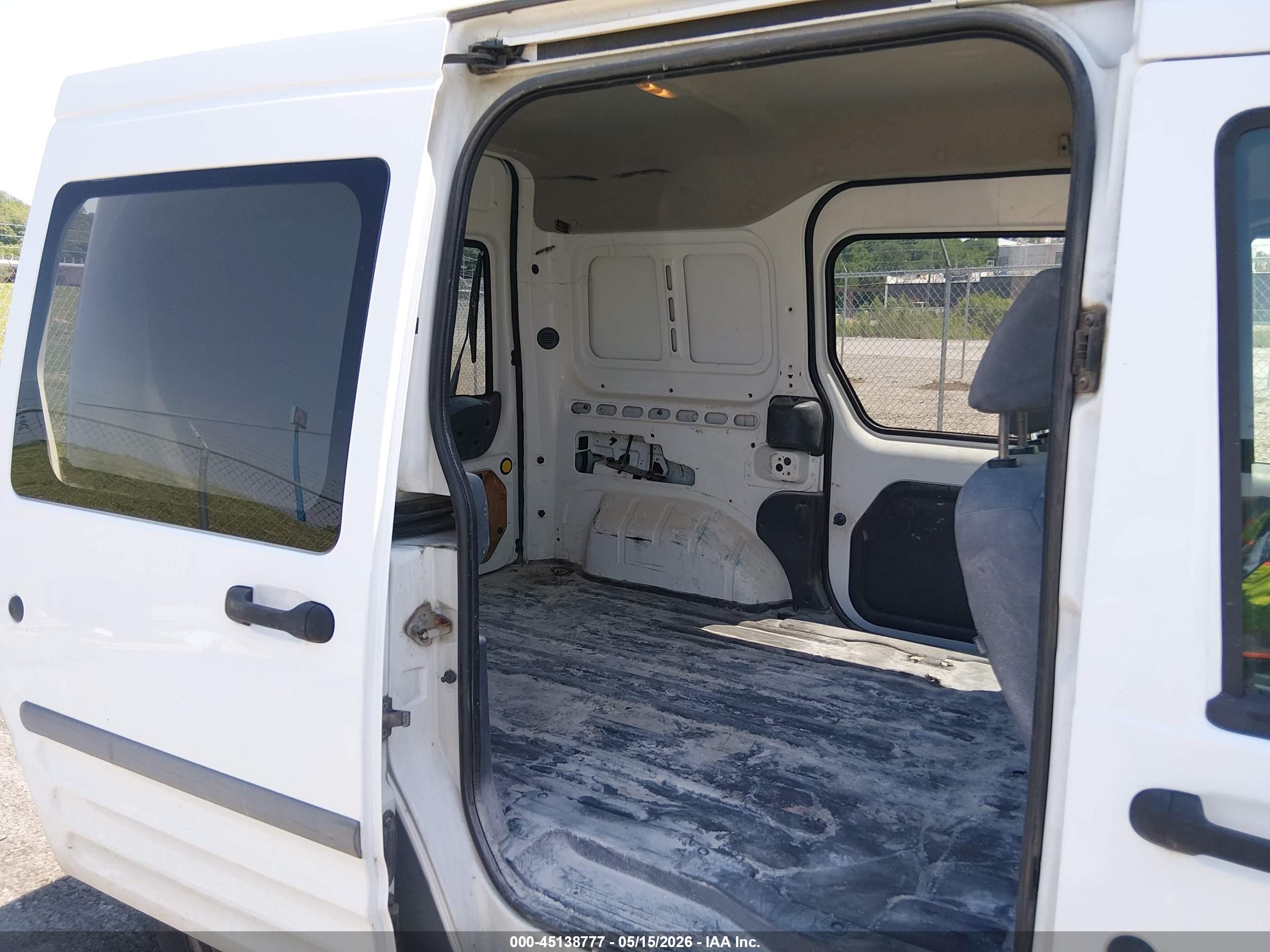 2012 Ford Transit Connect Xl Белый vin: NM0LS6AN8CT104465