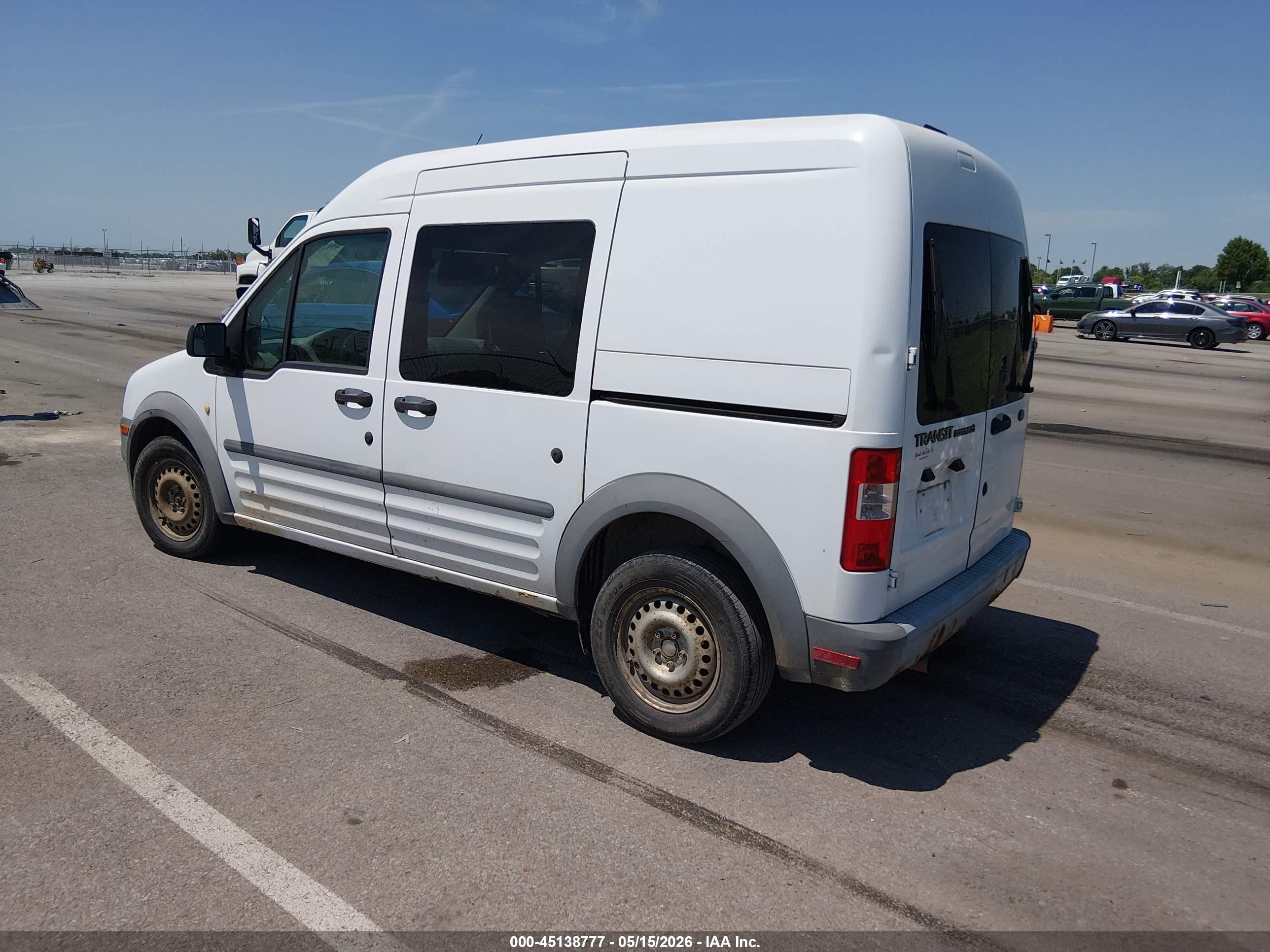 2012 Ford Transit Connect Xl Белый vin: NM0LS6AN8CT104465