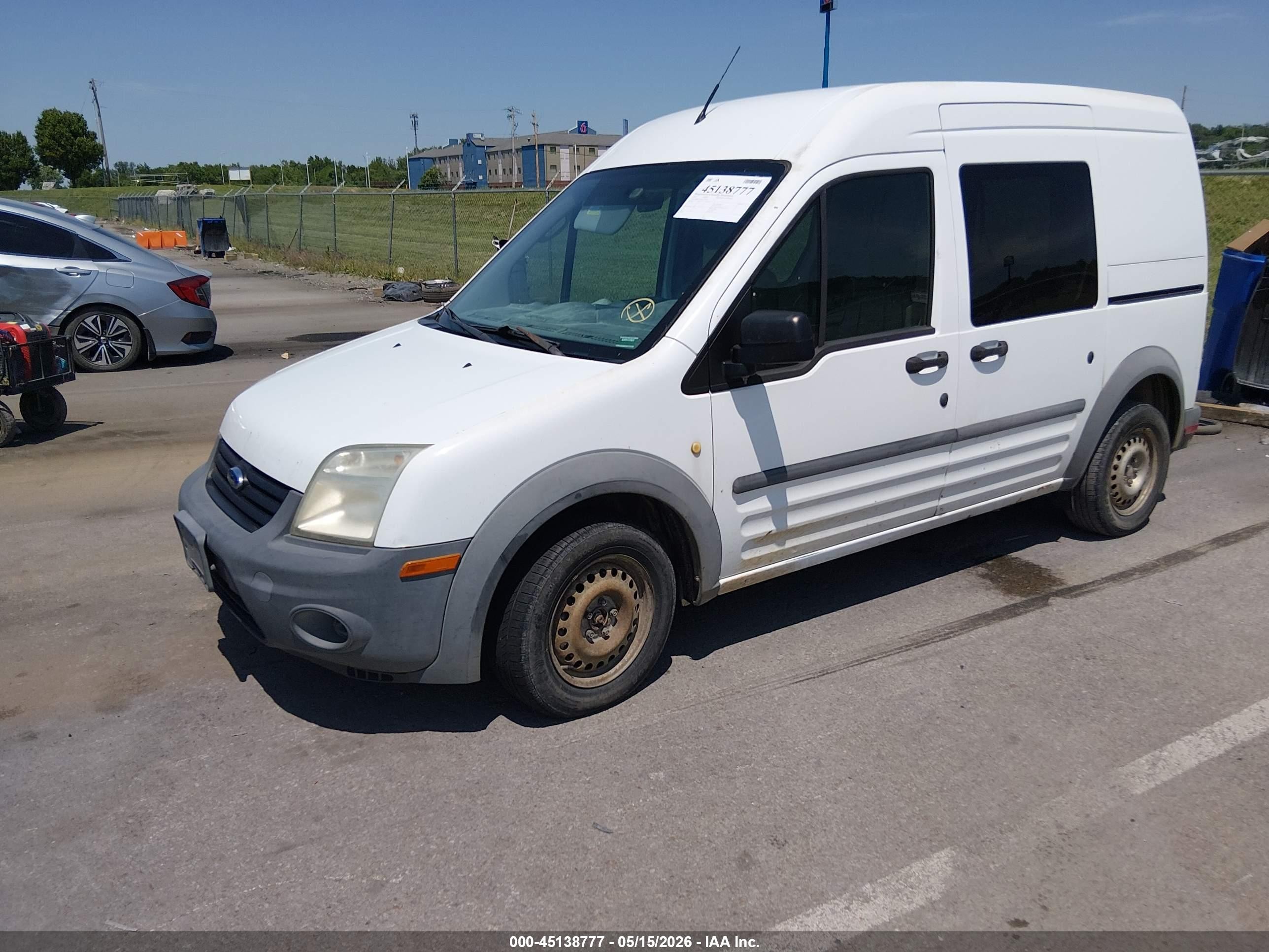 2012 Ford Transit Connect Xl Белый vin: NM0LS6AN8CT104465