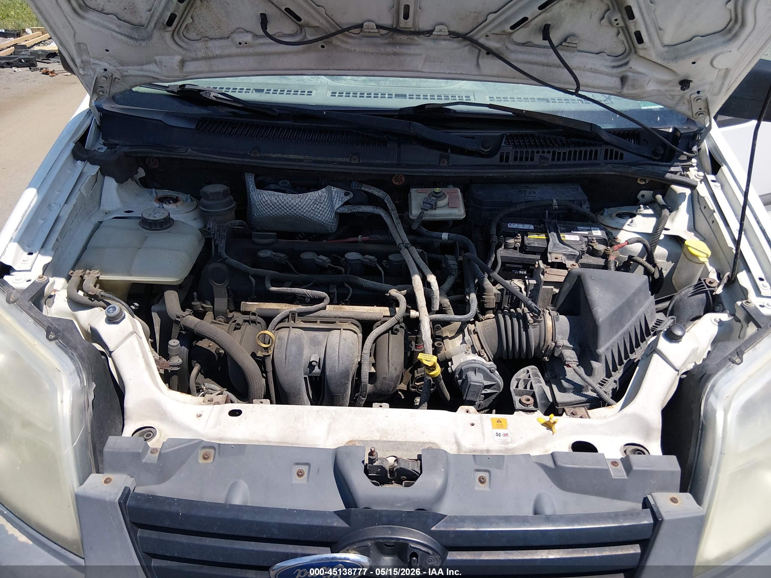 2012 Ford Transit Connect Xl Белый vin: NM0LS6AN8CT104465