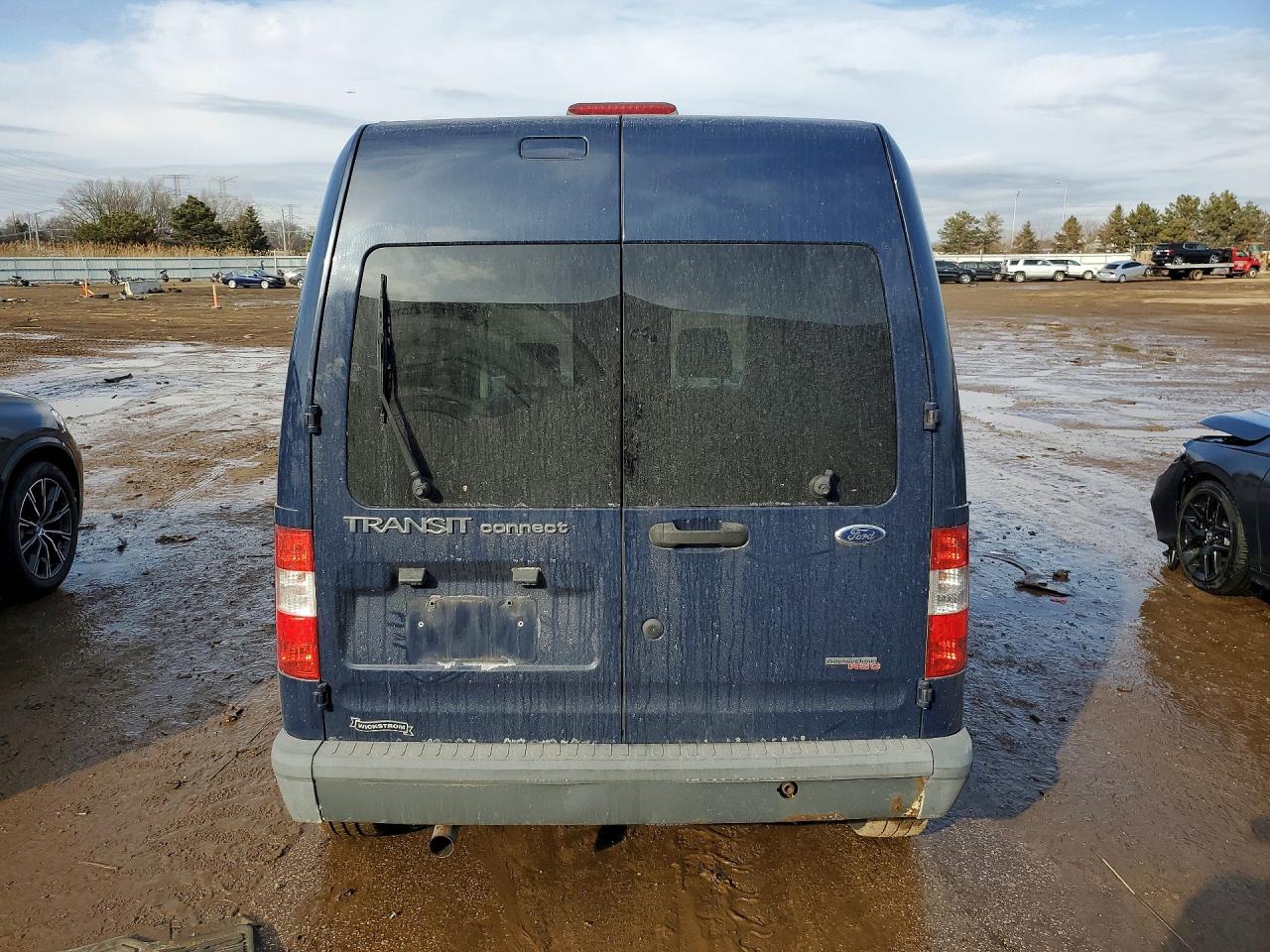 2013 Ford Transit Connect Xl Синий vin: NM0LS6AN8DT160486