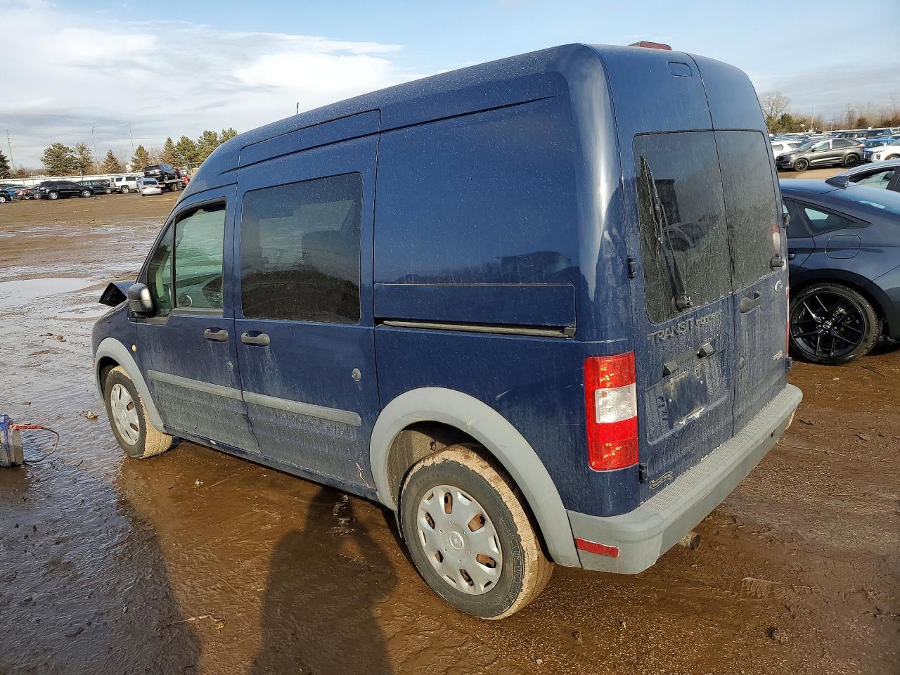 2013 Ford Transit Connect Xl Синий vin: NM0LS6AN8DT160486