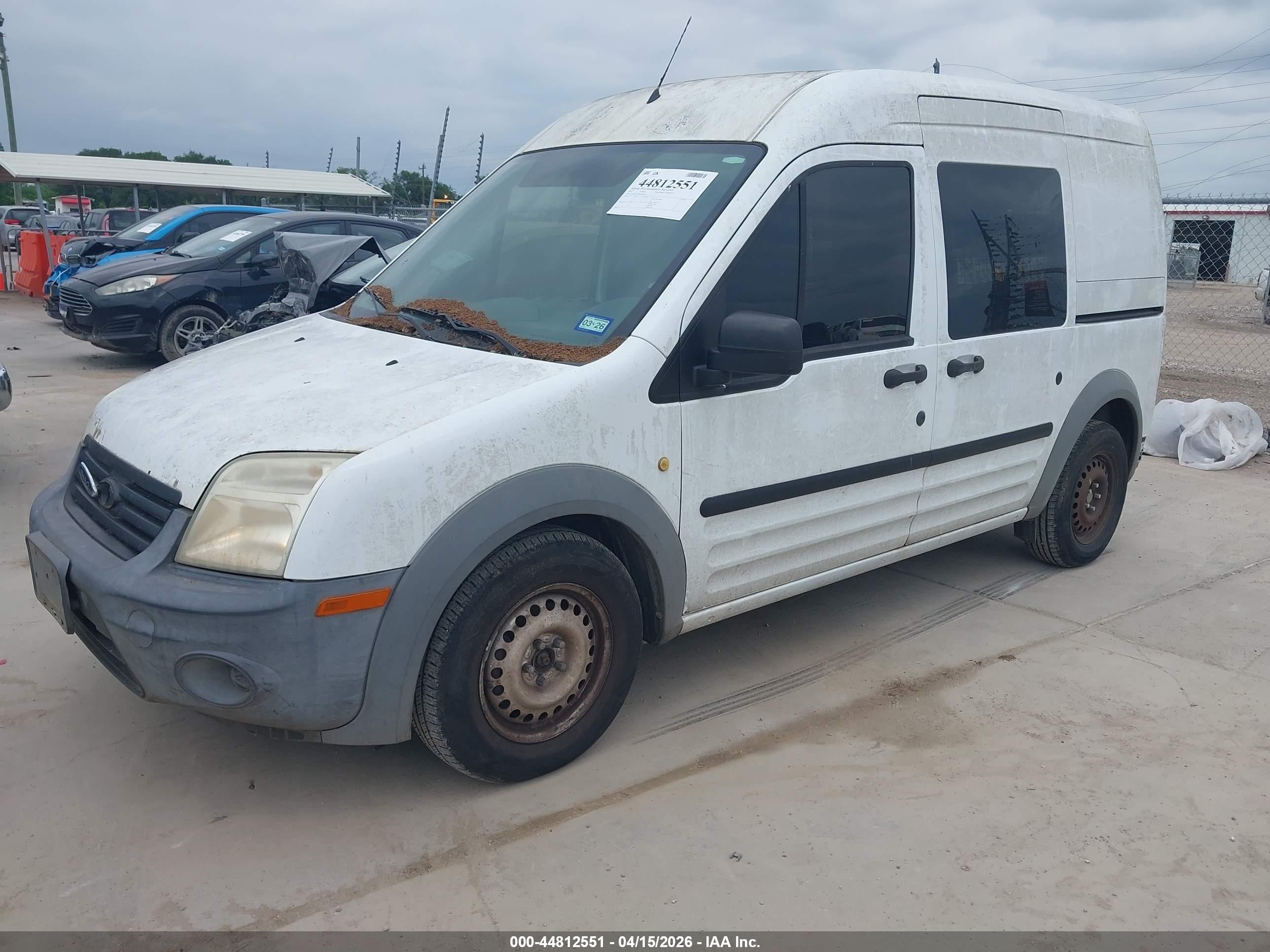 2011 Ford Transit Connect Xl Белый vin: NM0LS6AN9BT046560