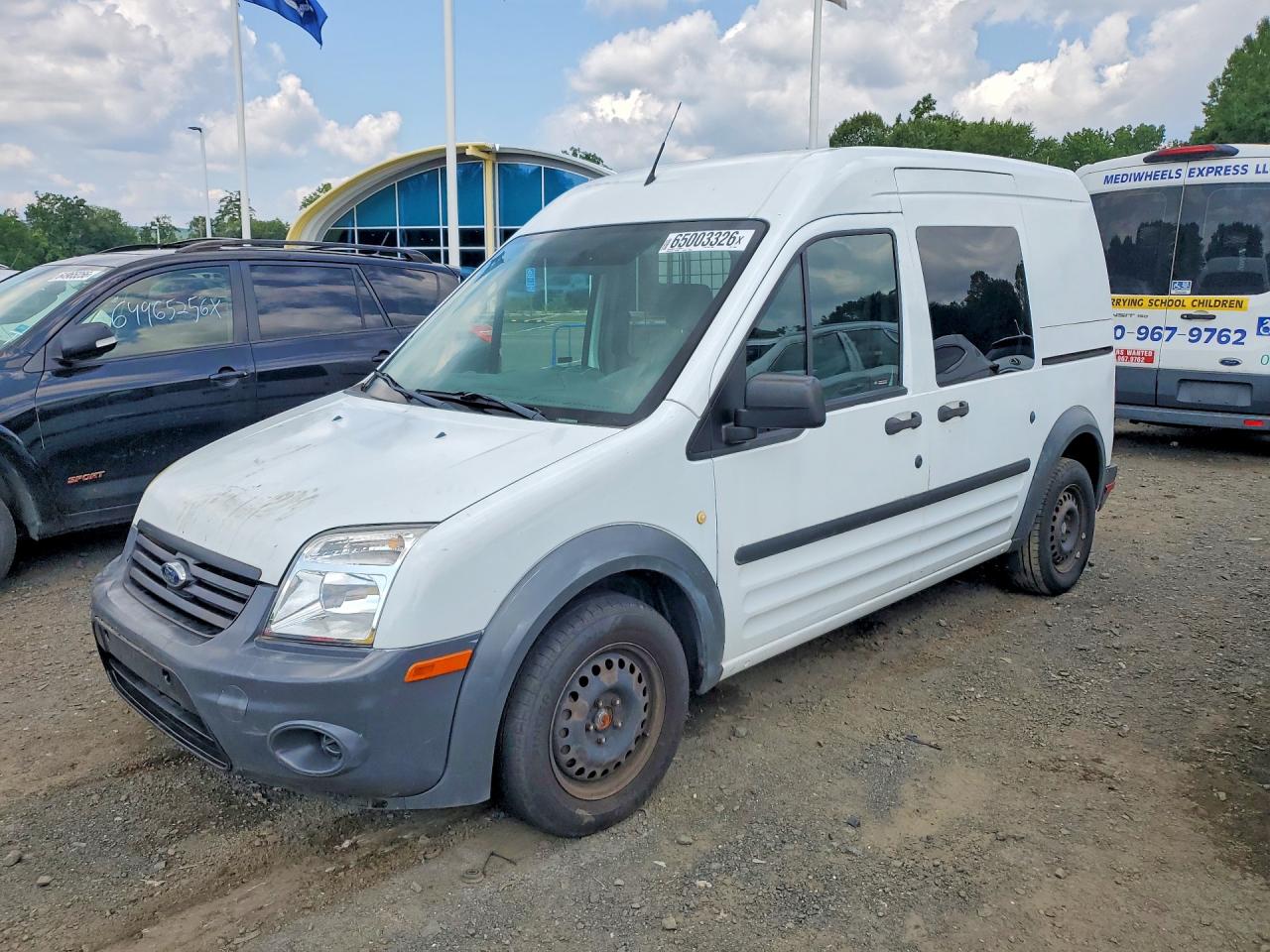 2012 Ford Transit Connect Xl Белый vin: NM0LS6AN9CT118326