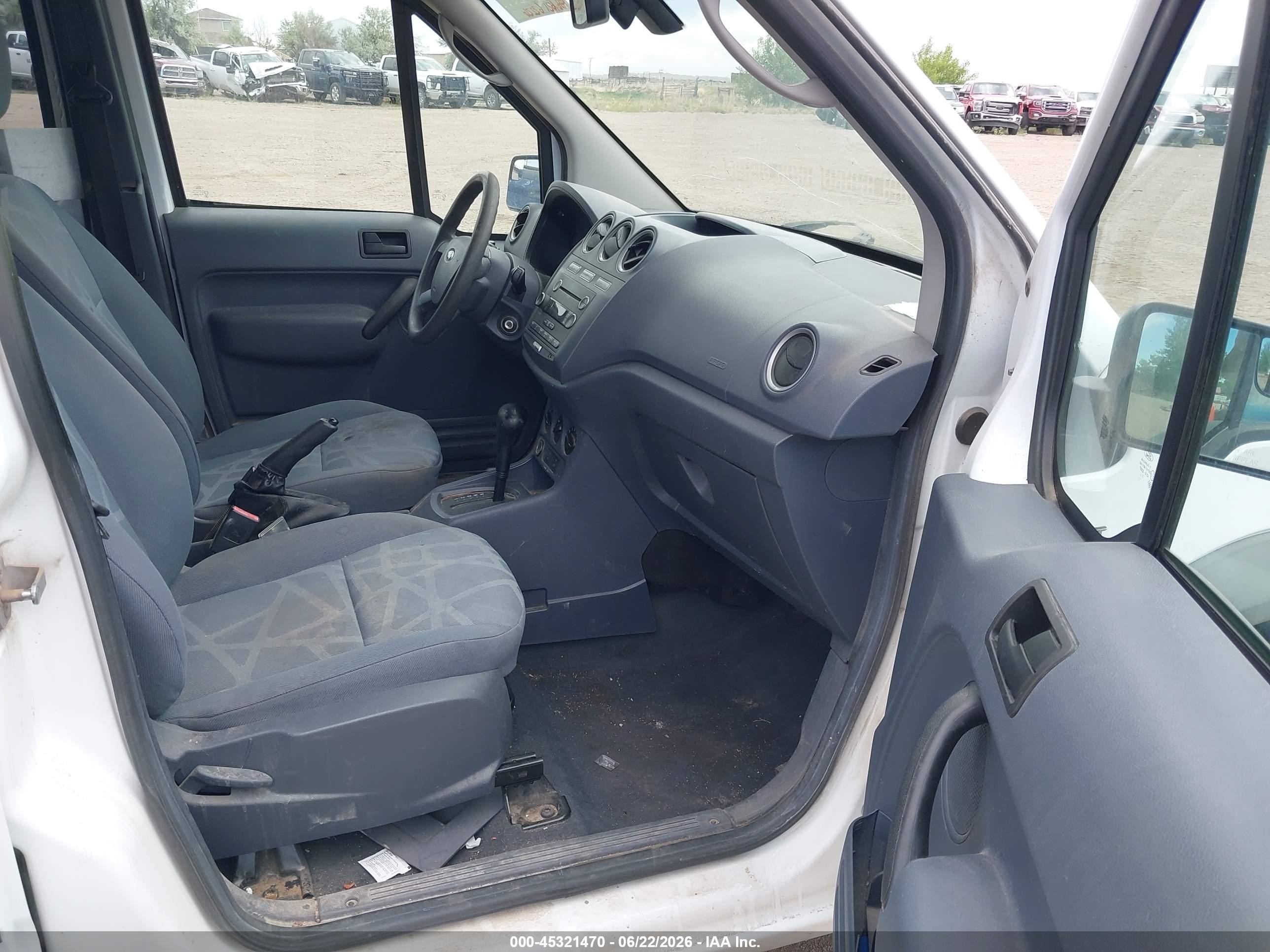 2013 Ford Transit Connect Xlt White vin: NM0LS6BN0DT134639