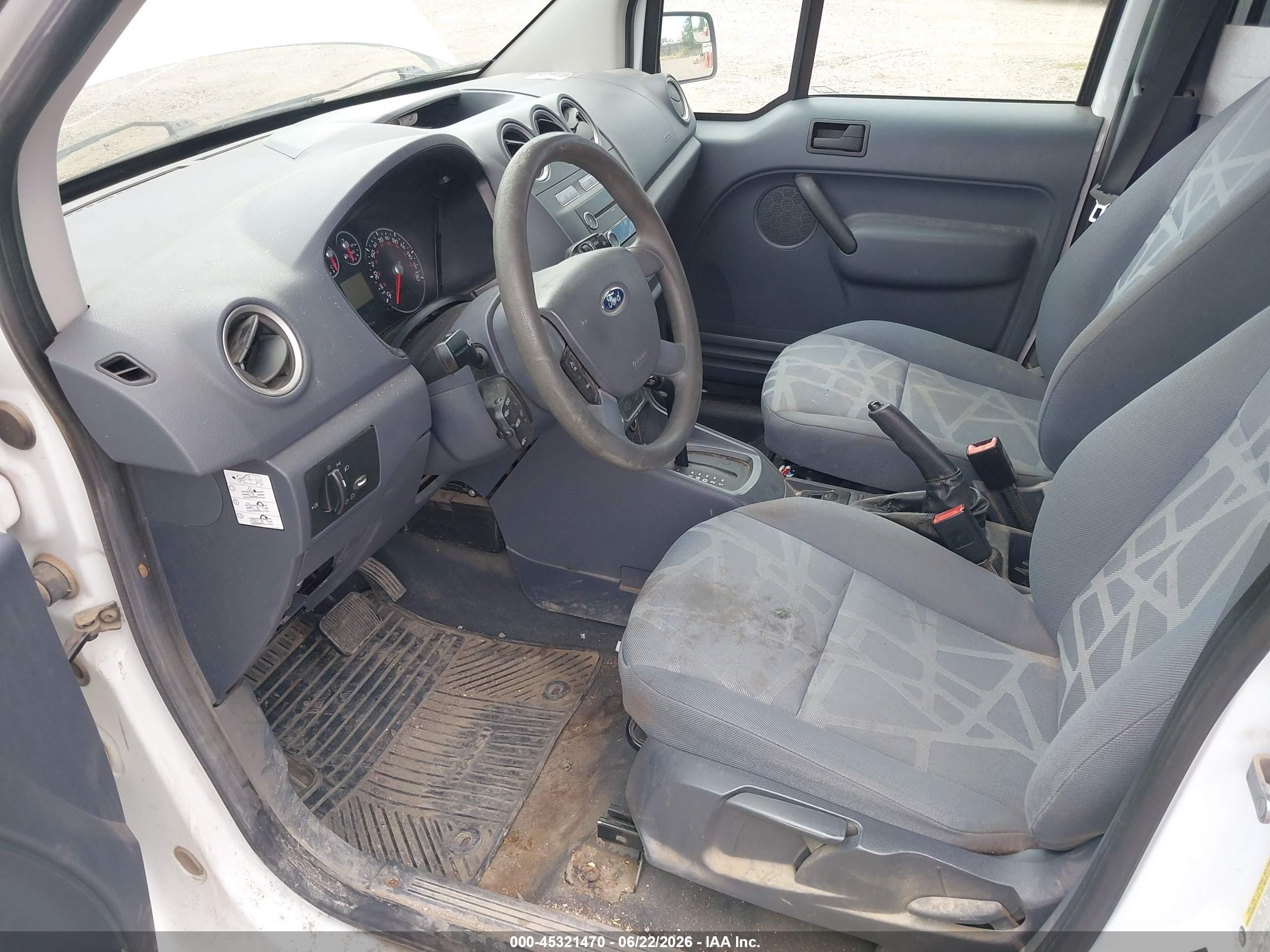 2013 Ford Transit Connect Xlt White vin: NM0LS6BN0DT134639