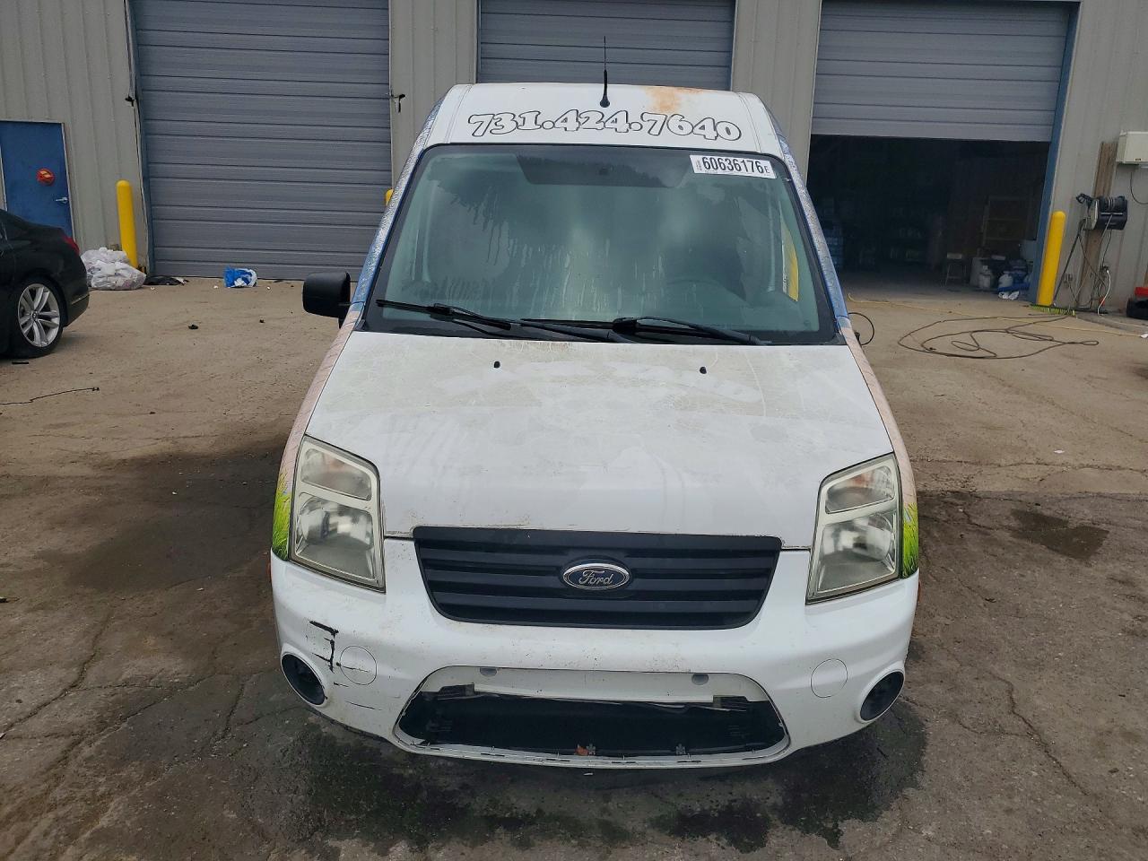 2013 Ford Transit Connect Xlt White vin: NM0LS6BN0DT165163