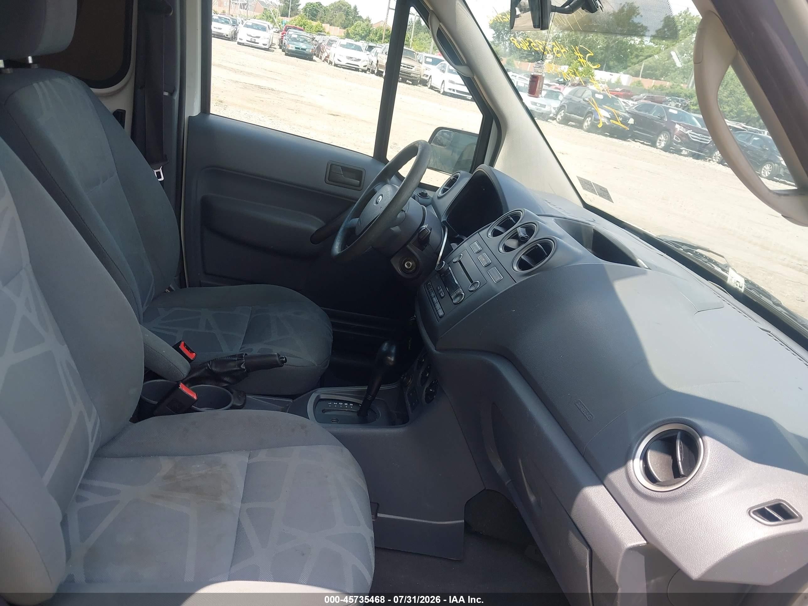 2013 Ford Transit Connect Xlt White vin: NM0LS6BN0DT172940