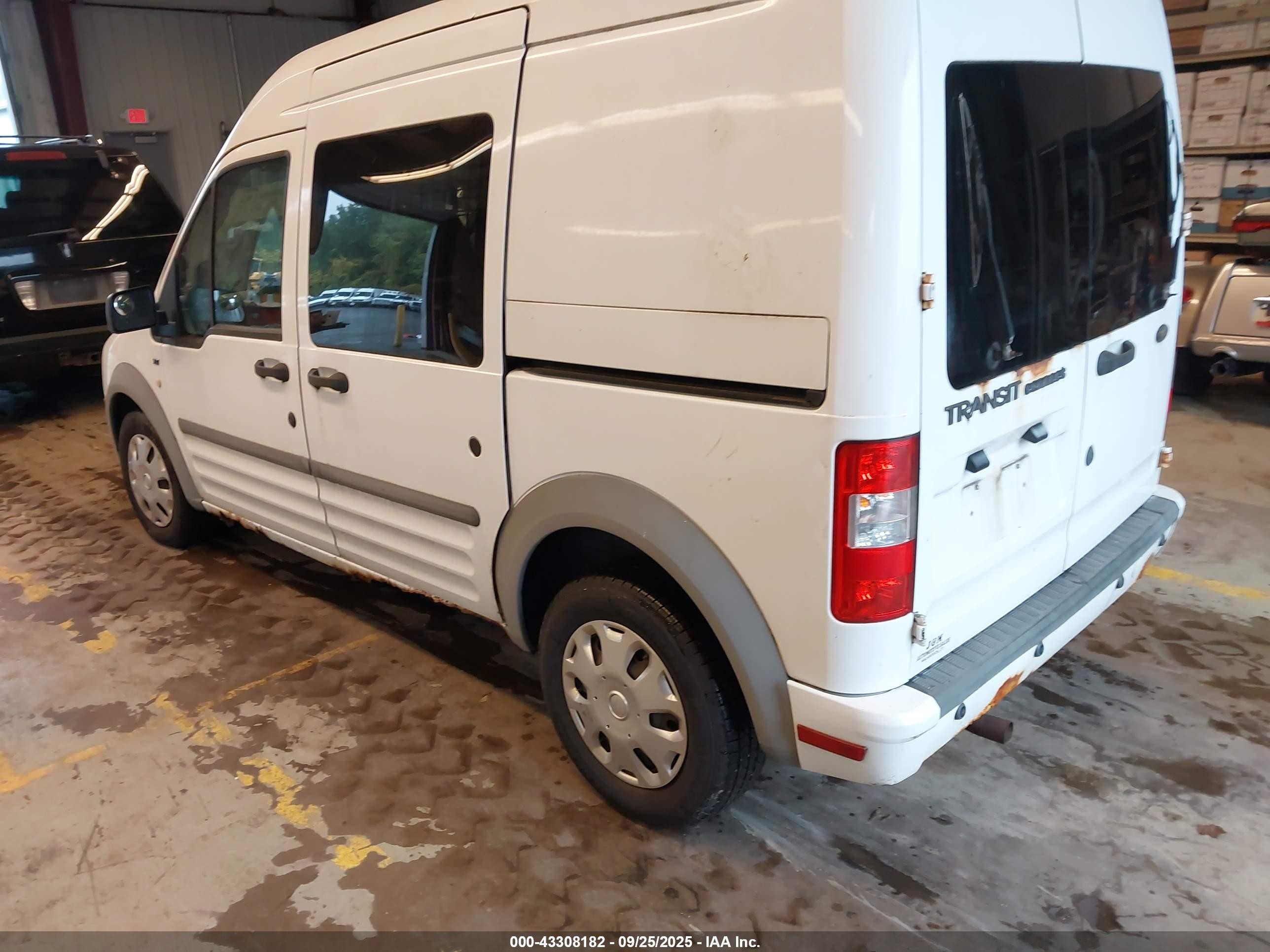 2010 Ford Transit Connect Xlt White vin: NM0LS6BN1AT001514