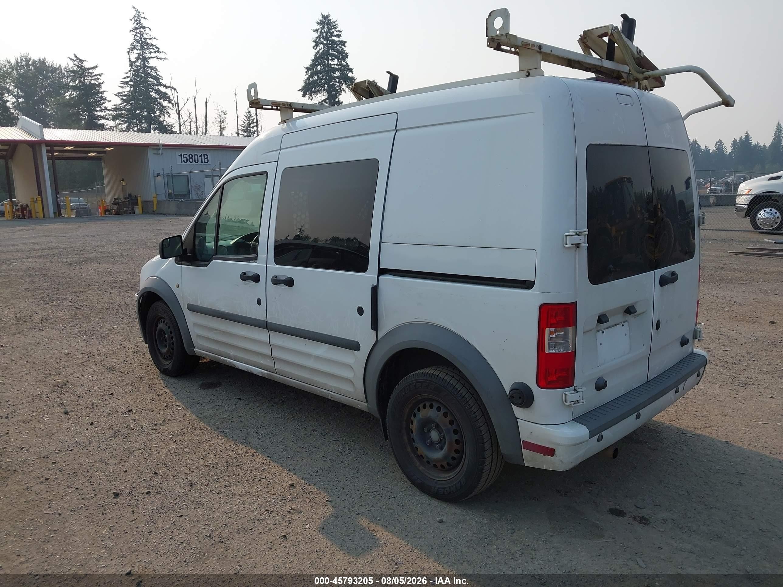 2012 Ford Transit Connect Xlt White vin: NM0LS6BN1CT124829