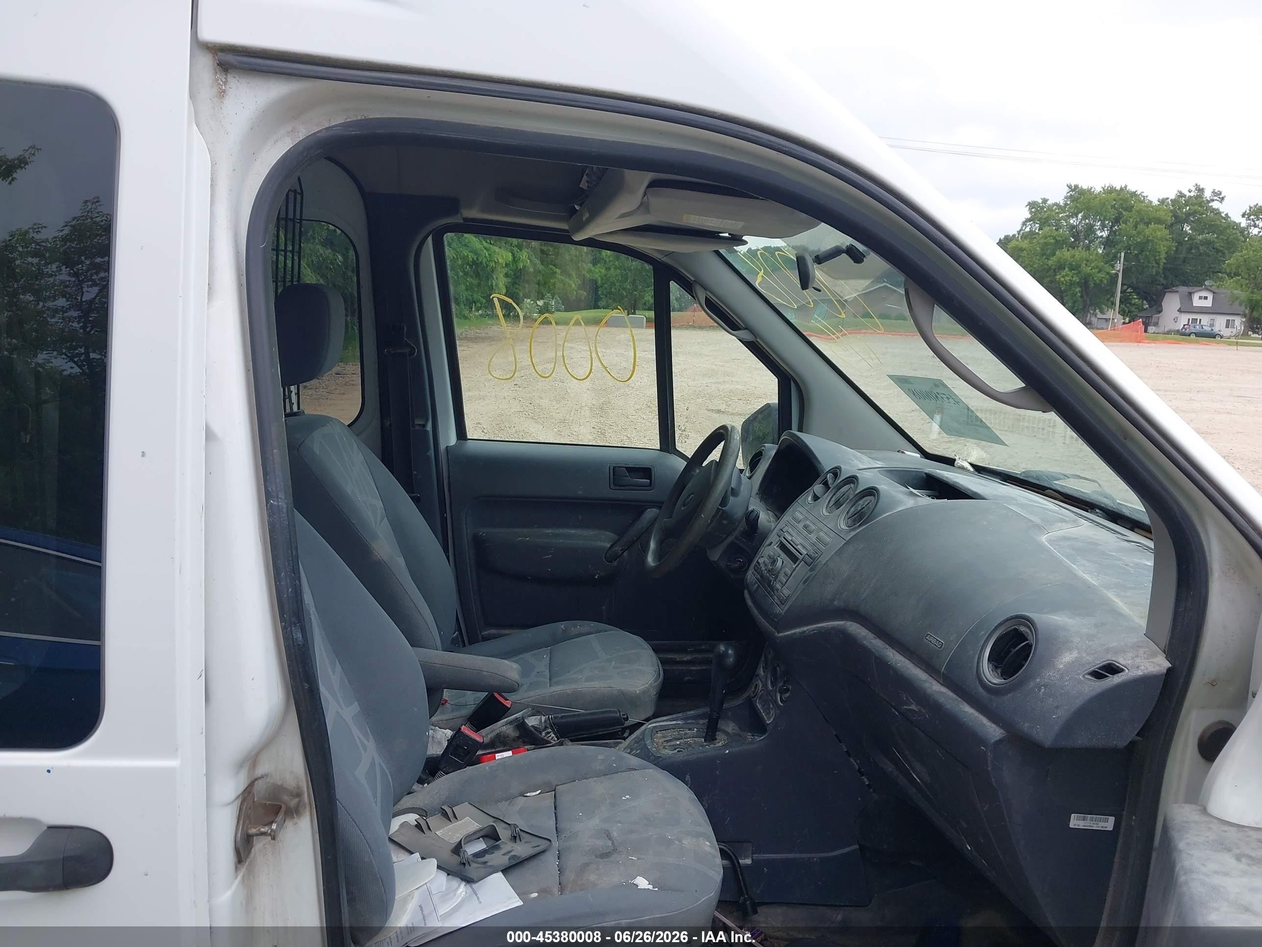 2011 Ford Transit Connect Xlt White vin: NM0LS6BN2BT073677