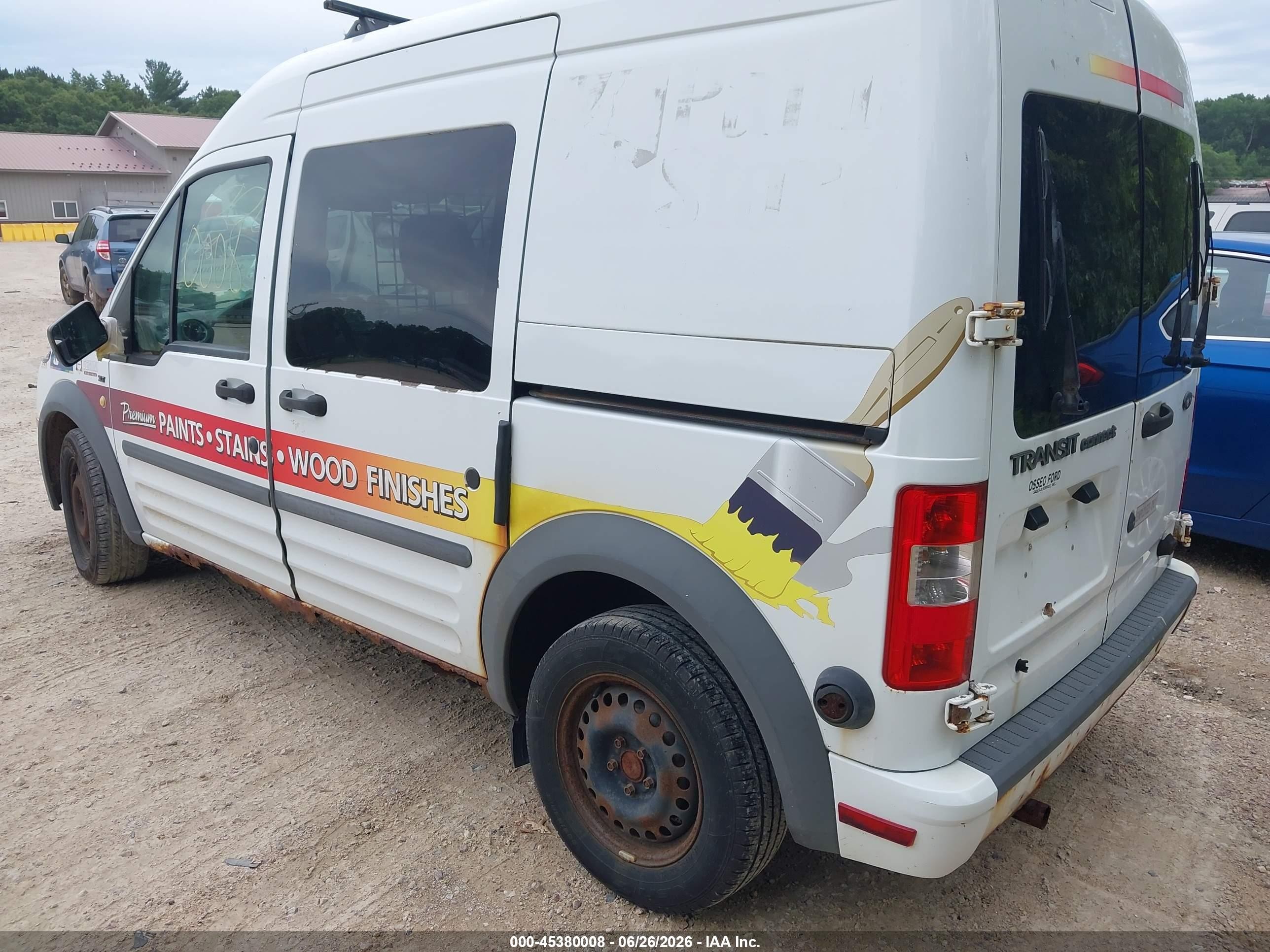 2011 Ford Transit Connect Xlt White vin: NM0LS6BN2BT073677