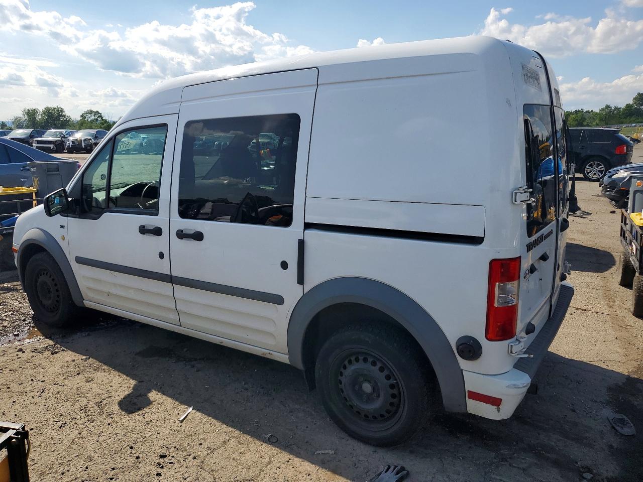 2012 Ford Transit Connect Xlt White vin: NM0LS6BN2CT104363
