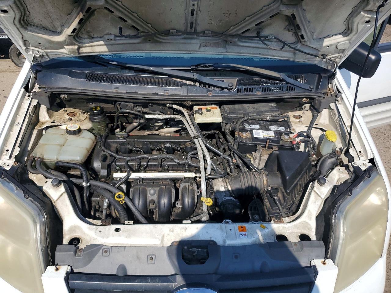 2012 Ford Transit Connect Xlt White vin: NM0LS6BN2CT104363