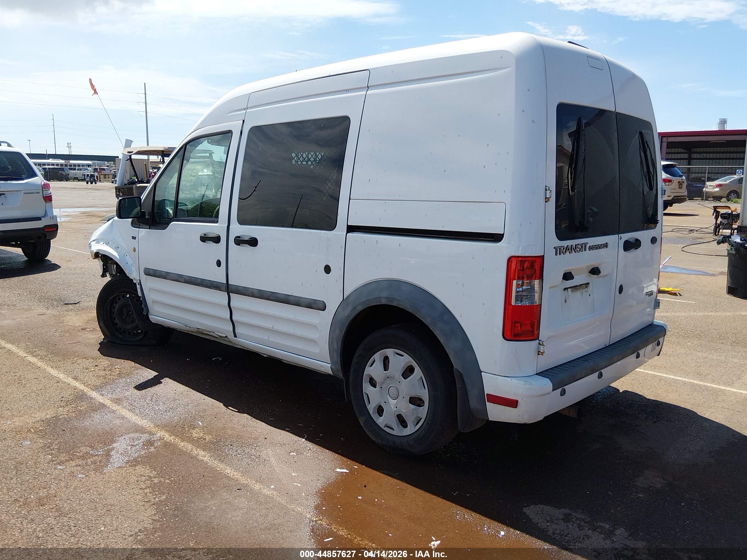 2012 Ford Transit Connect Xlt Белый vin: NM0LS6BN2CT112978