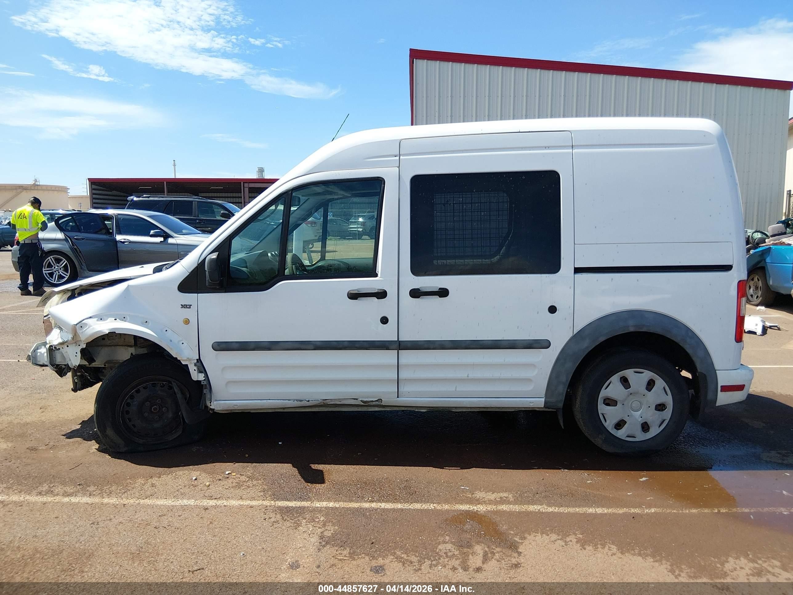 2012 Ford Transit Connect Xlt Белый vin: NM0LS6BN2CT112978
