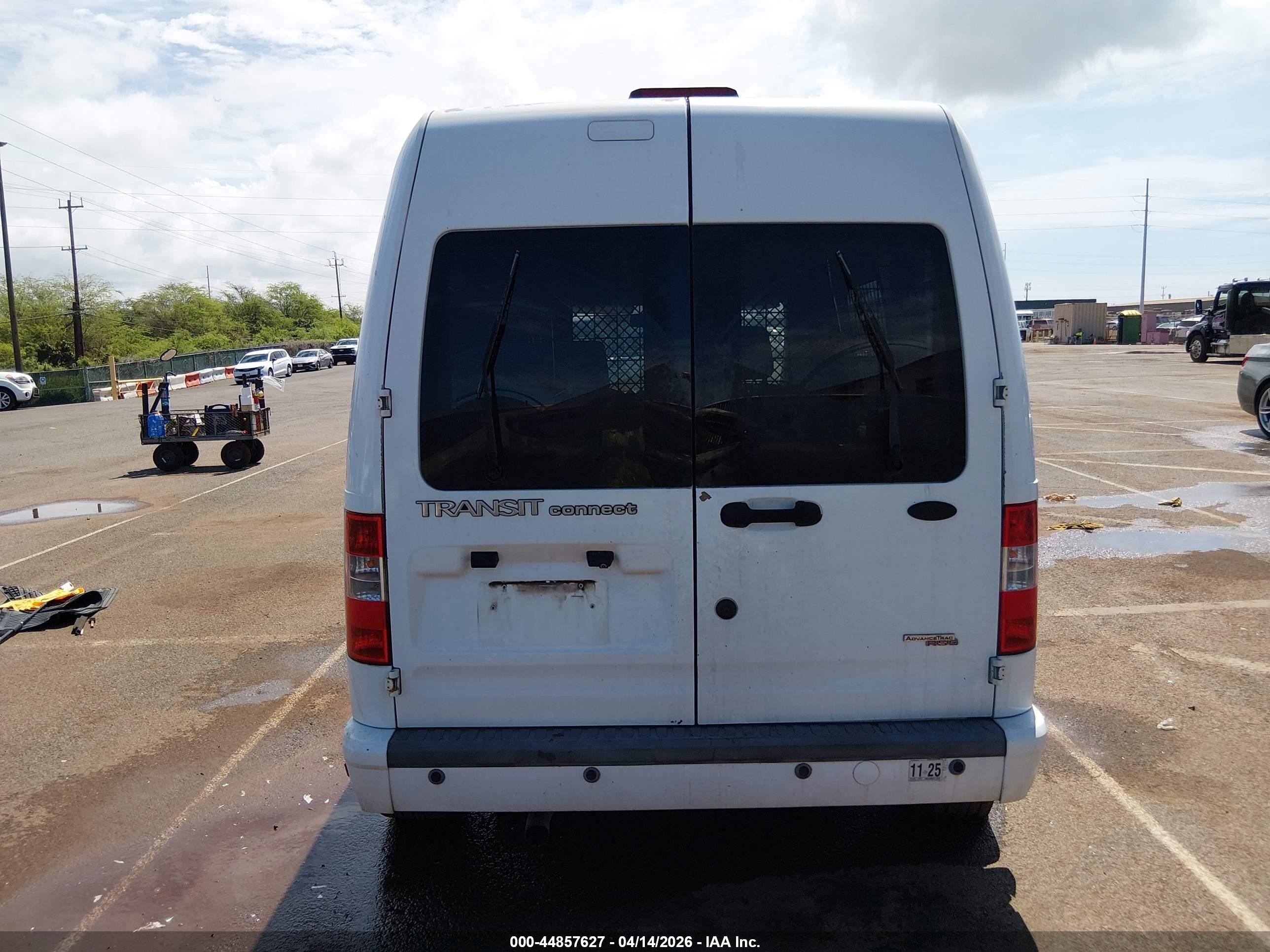2012 Ford Transit Connect Xlt Белый vin: NM0LS6BN2CT112978