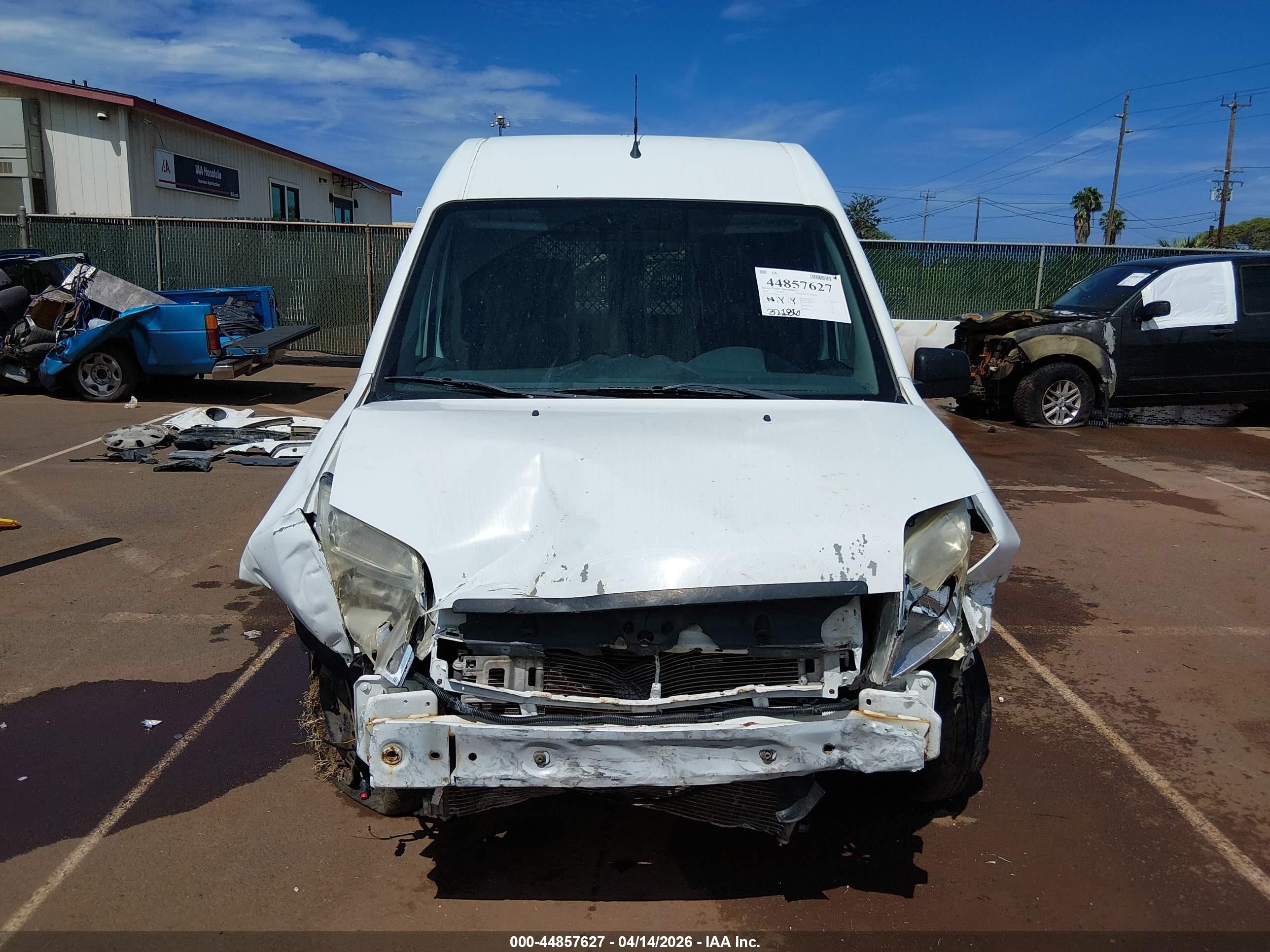 2012 Ford Transit Connect Xlt Белый vin: NM0LS6BN2CT112978
