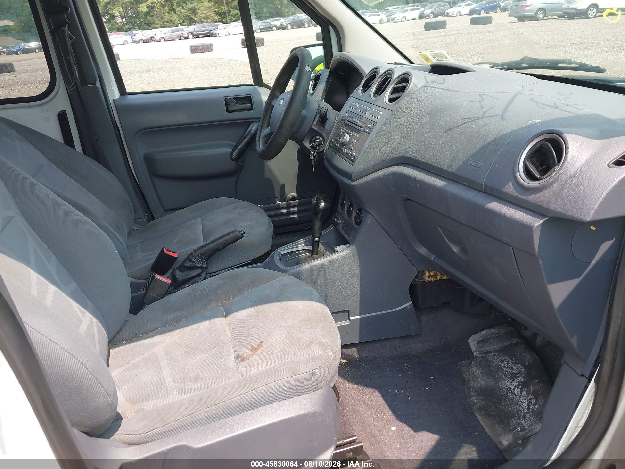 2010 Ford Transit Connect Xlt White vin: NM0LS6BN3AT035616