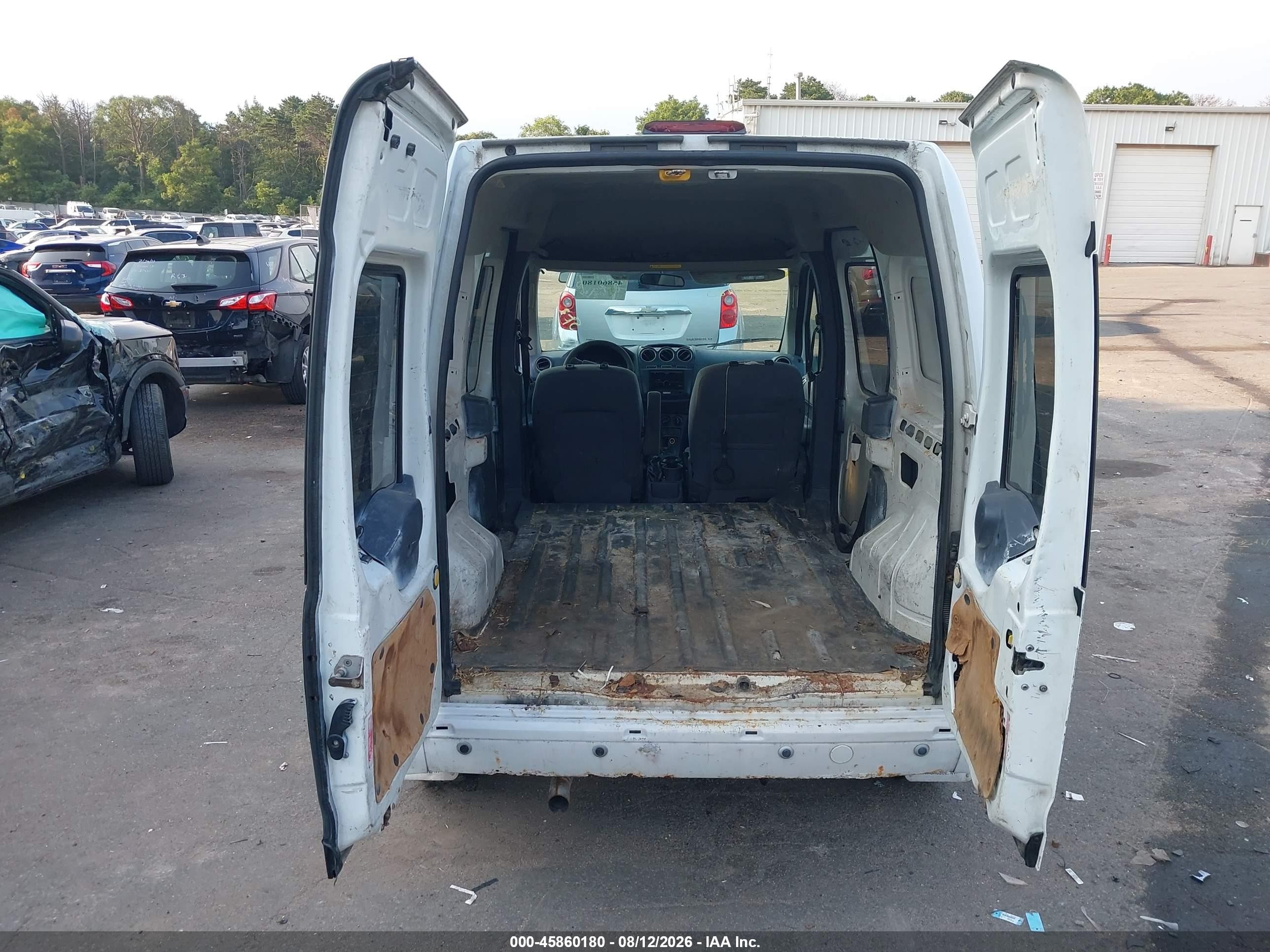 2013 Ford Transit Connect Xlt White vin: NM0LS6BN3DT142959