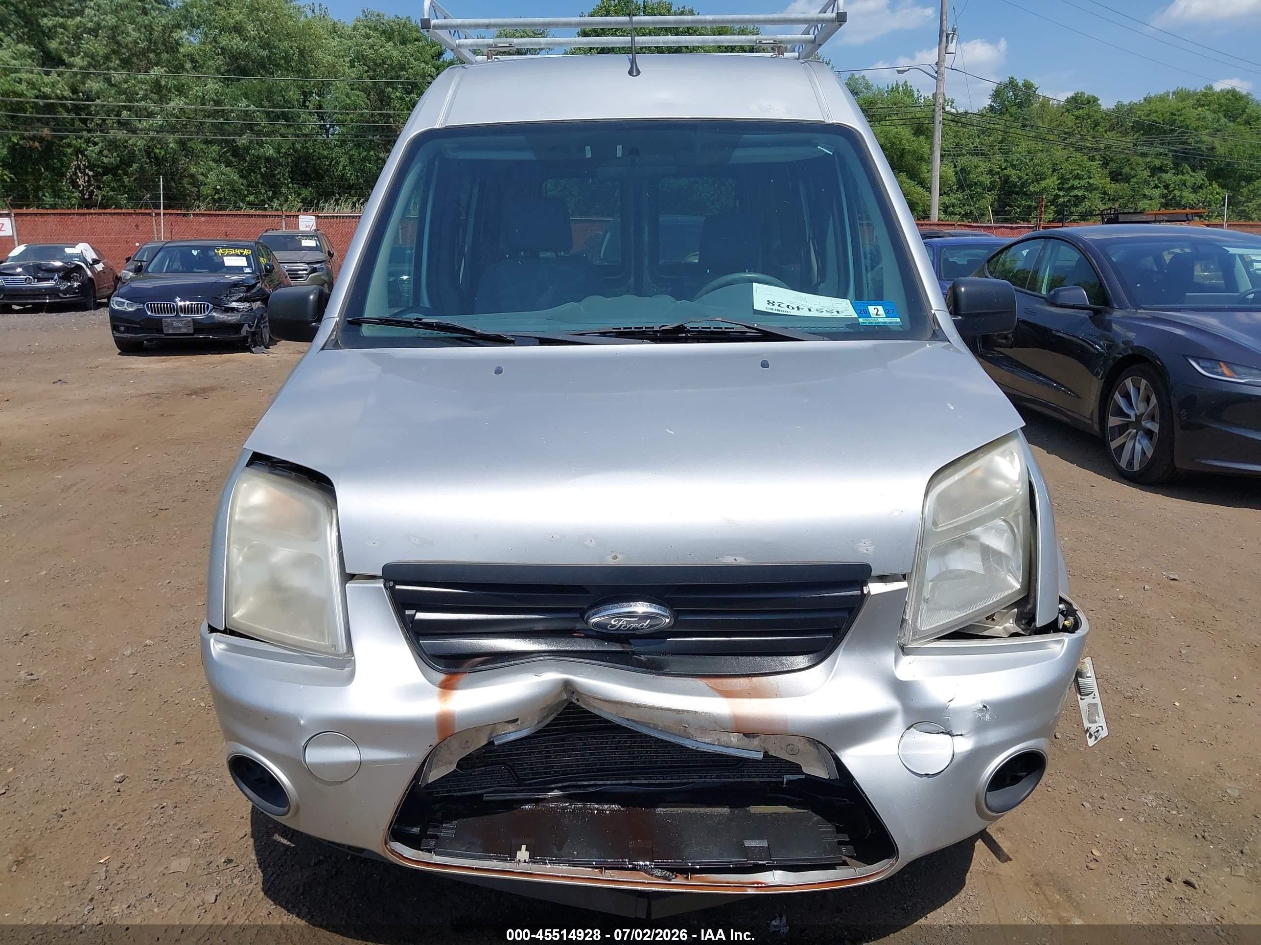 2013 Ford Transit Connect Xlt Silver vin: NM0LS6BN3DT159874
