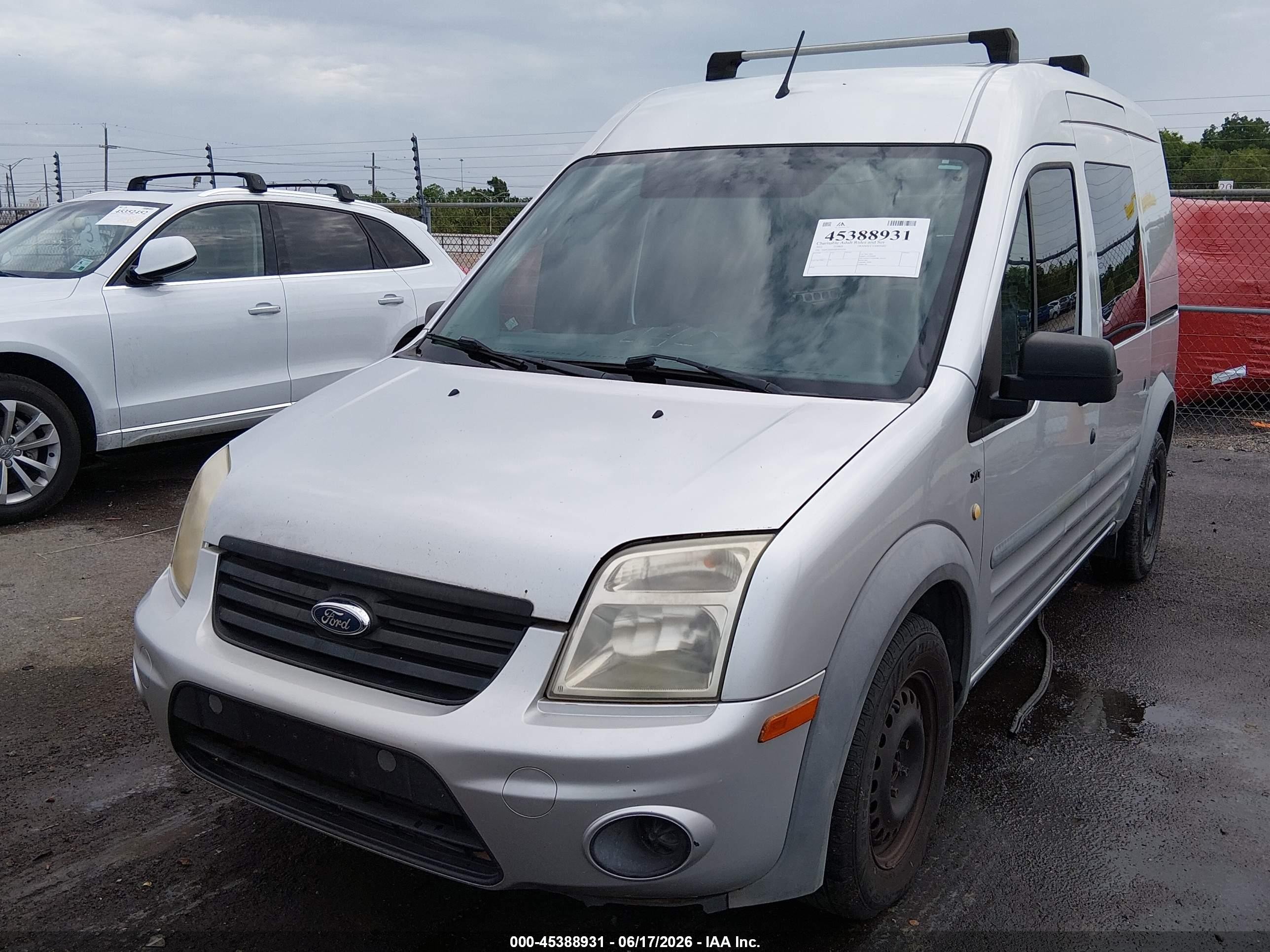 2011 Ford Transit Connect Xlt Серебряный vin: NM0LS6BN4BT070294