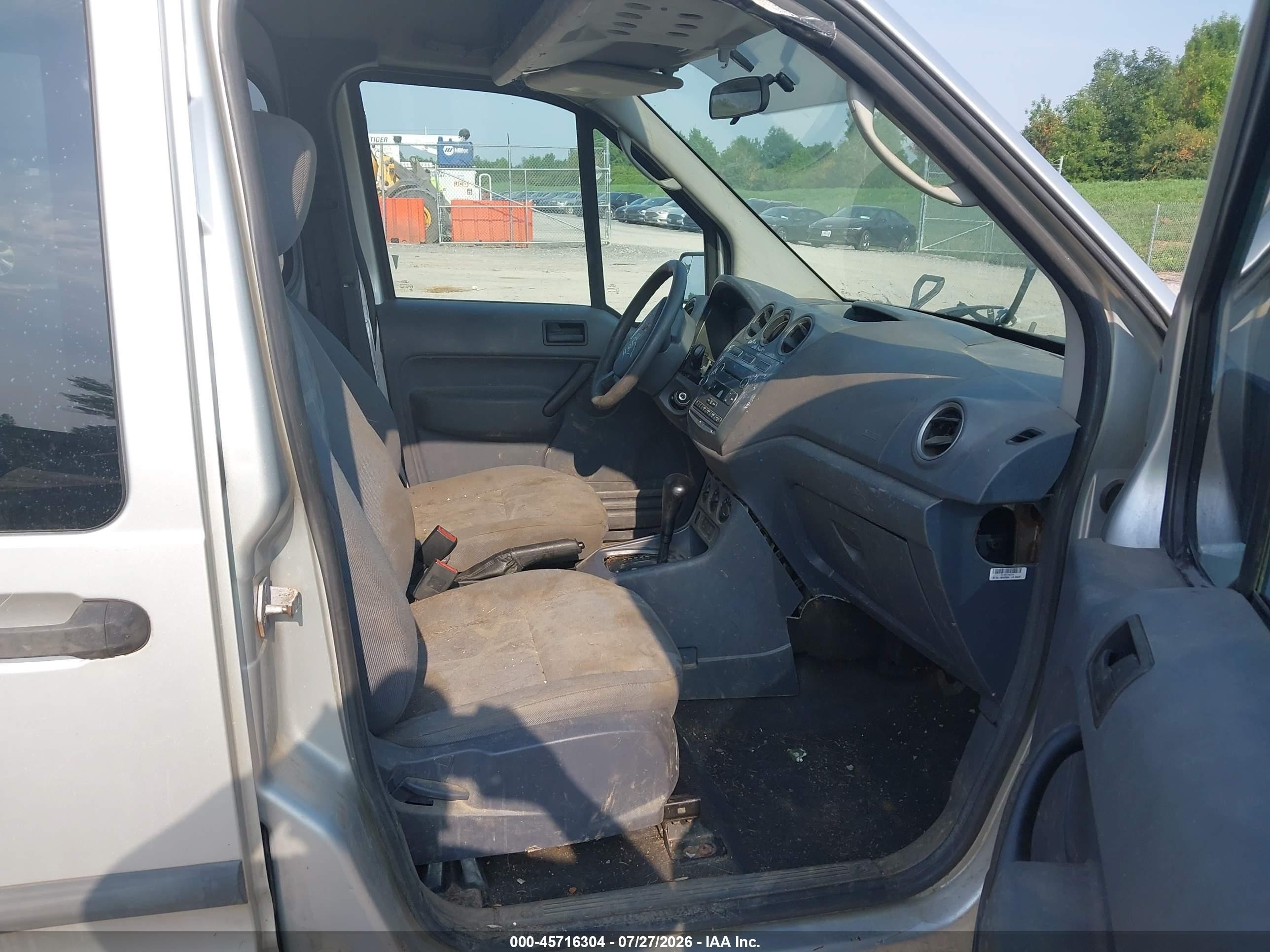 2013 Ford Transit Connect Xlt Silver vin: NM0LS6BN4DT169541