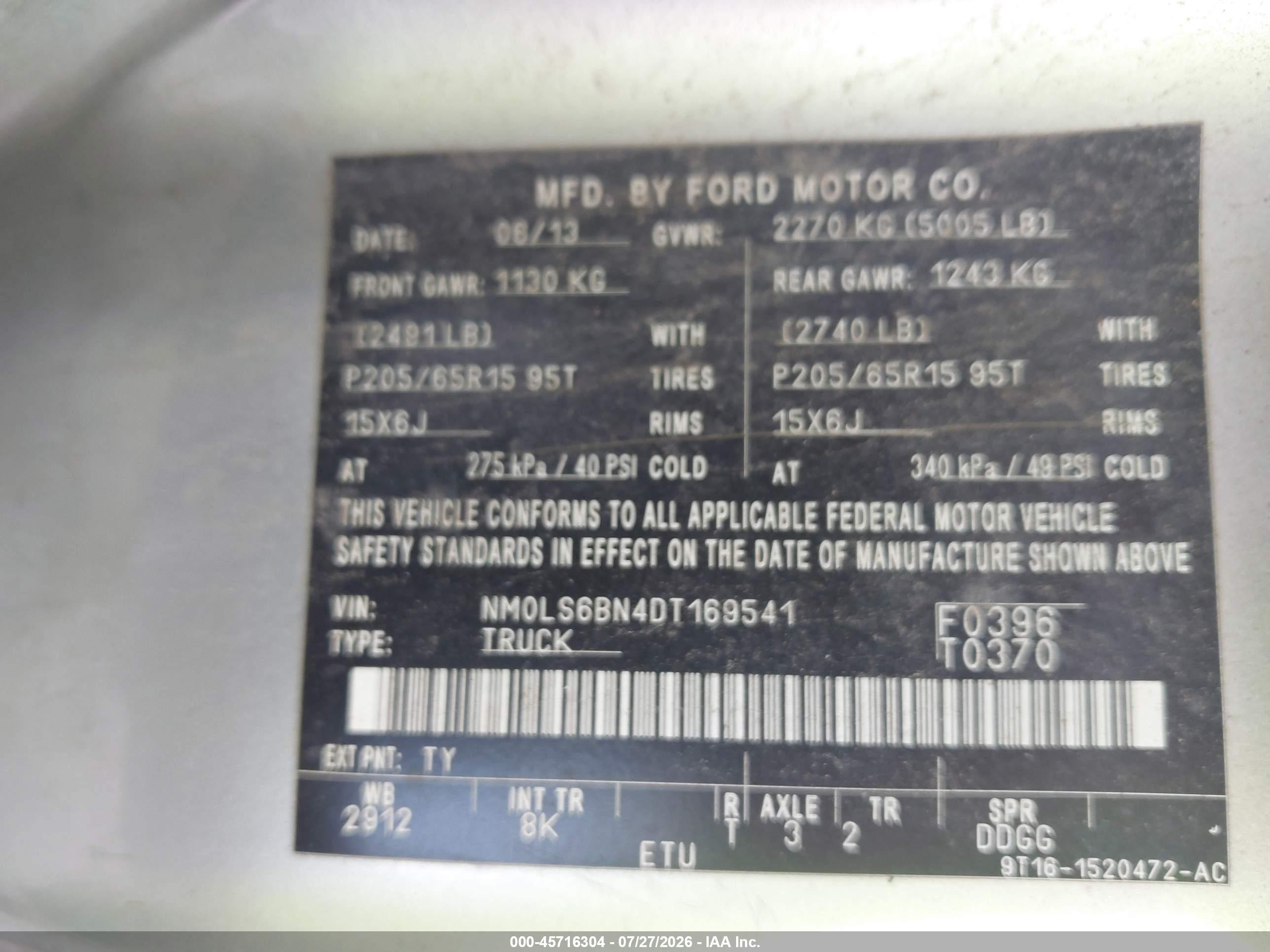 2013 Ford Transit Connect Xlt Silver vin: NM0LS6BN4DT169541