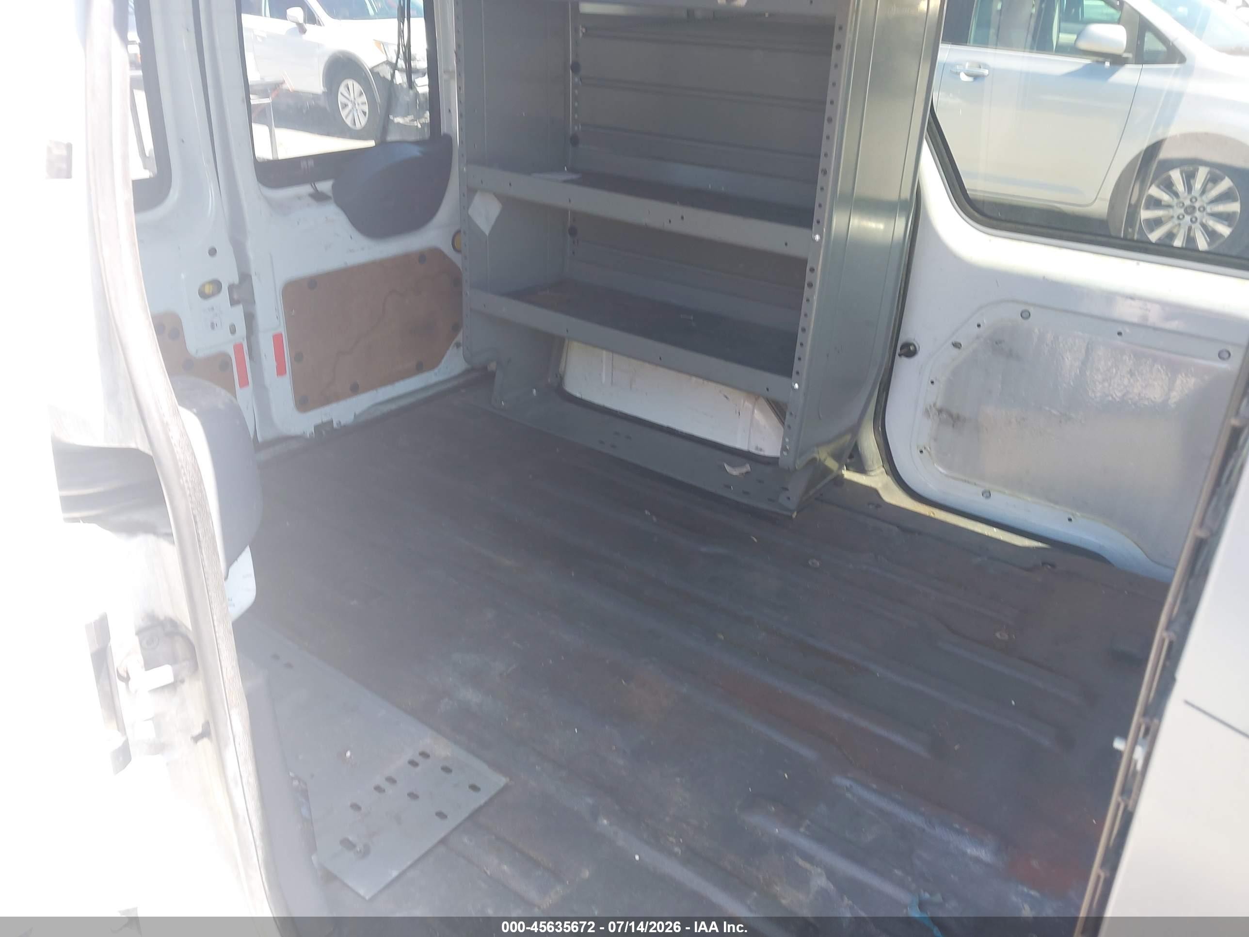 2013 Ford Transit Connect Xlt White vin: NM0LS6BN4DT170656