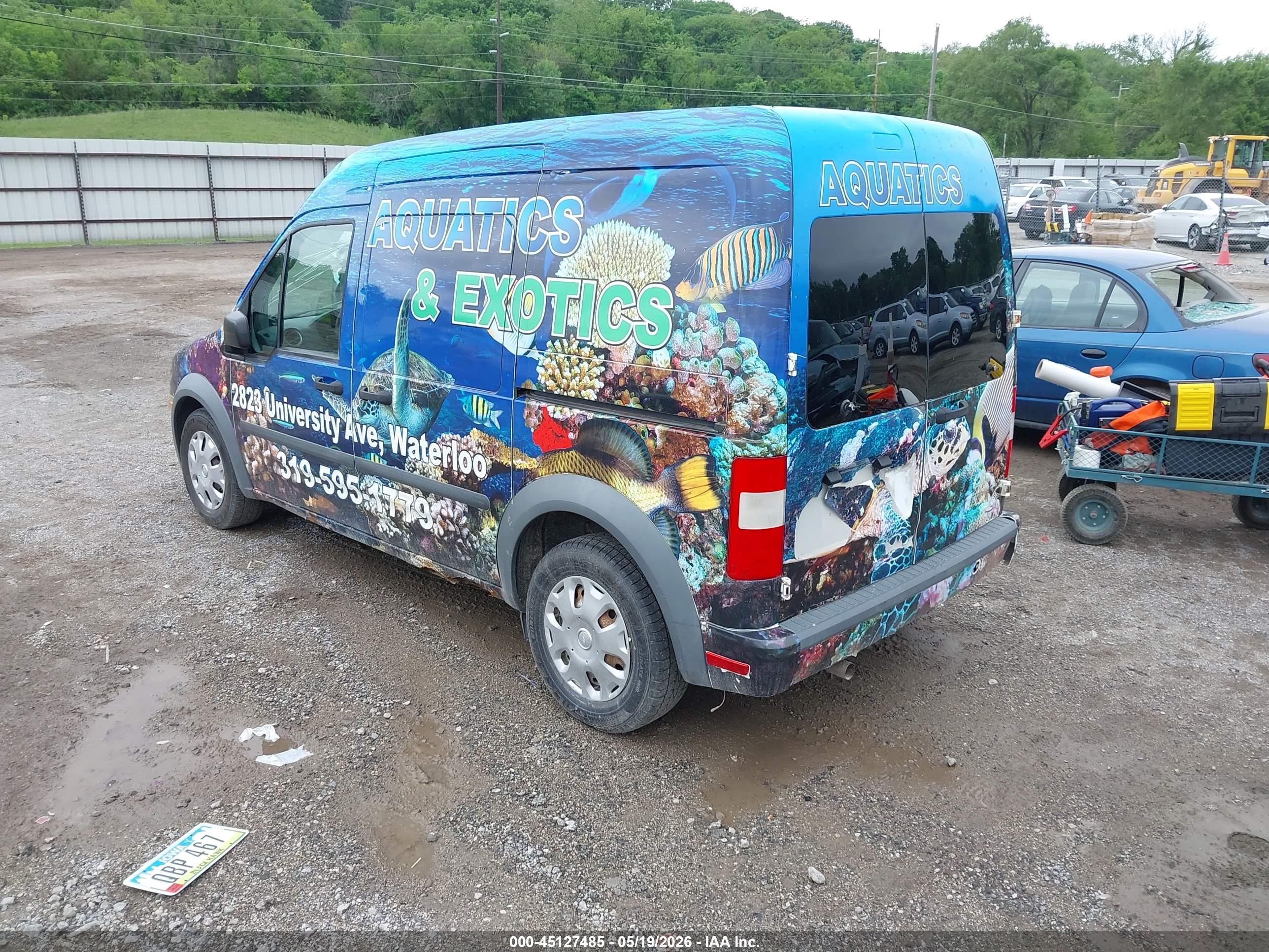 2012 Ford Transit Connect Xlt Green vin: NM0LS6BN5CT087610